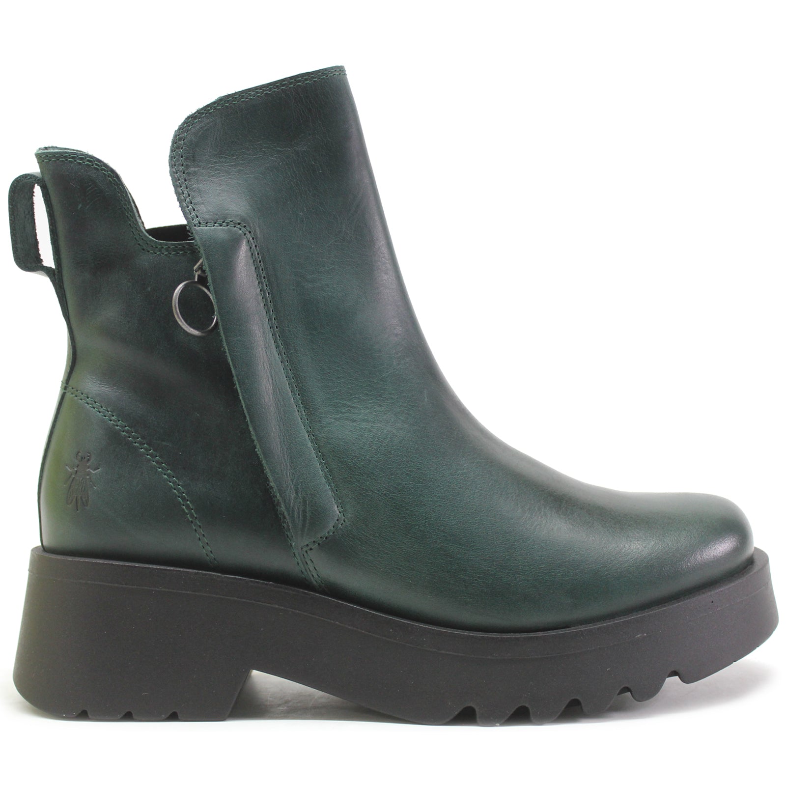 Fly London MUZZ977FLY Rug Leather Womens Boots#color_petrol