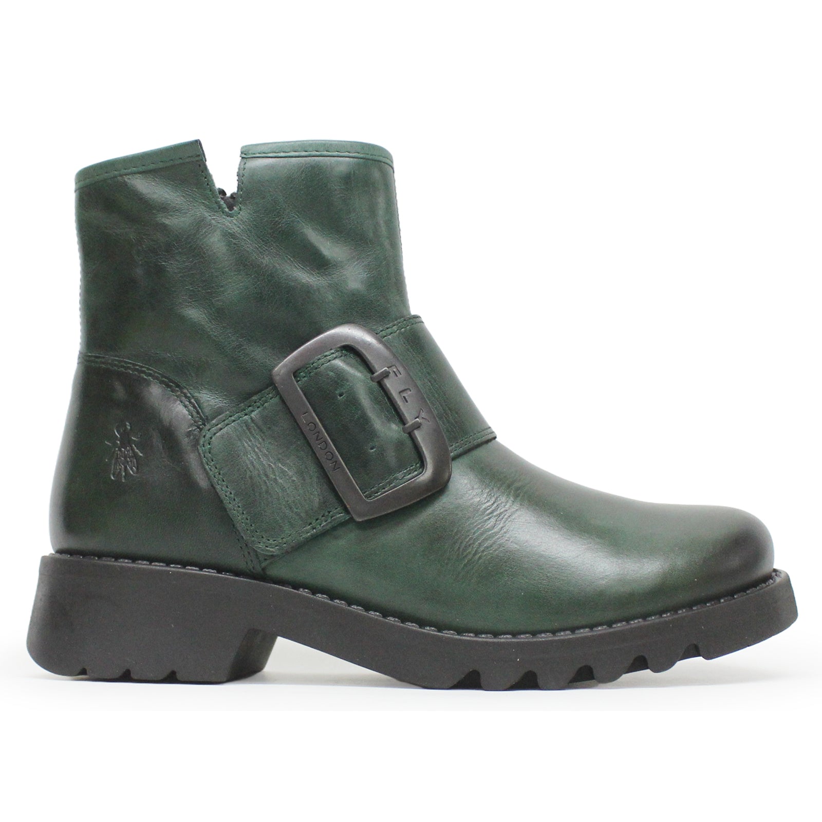 Fly London RILY991FLY Rug Leather Womens Boots#color_petrol