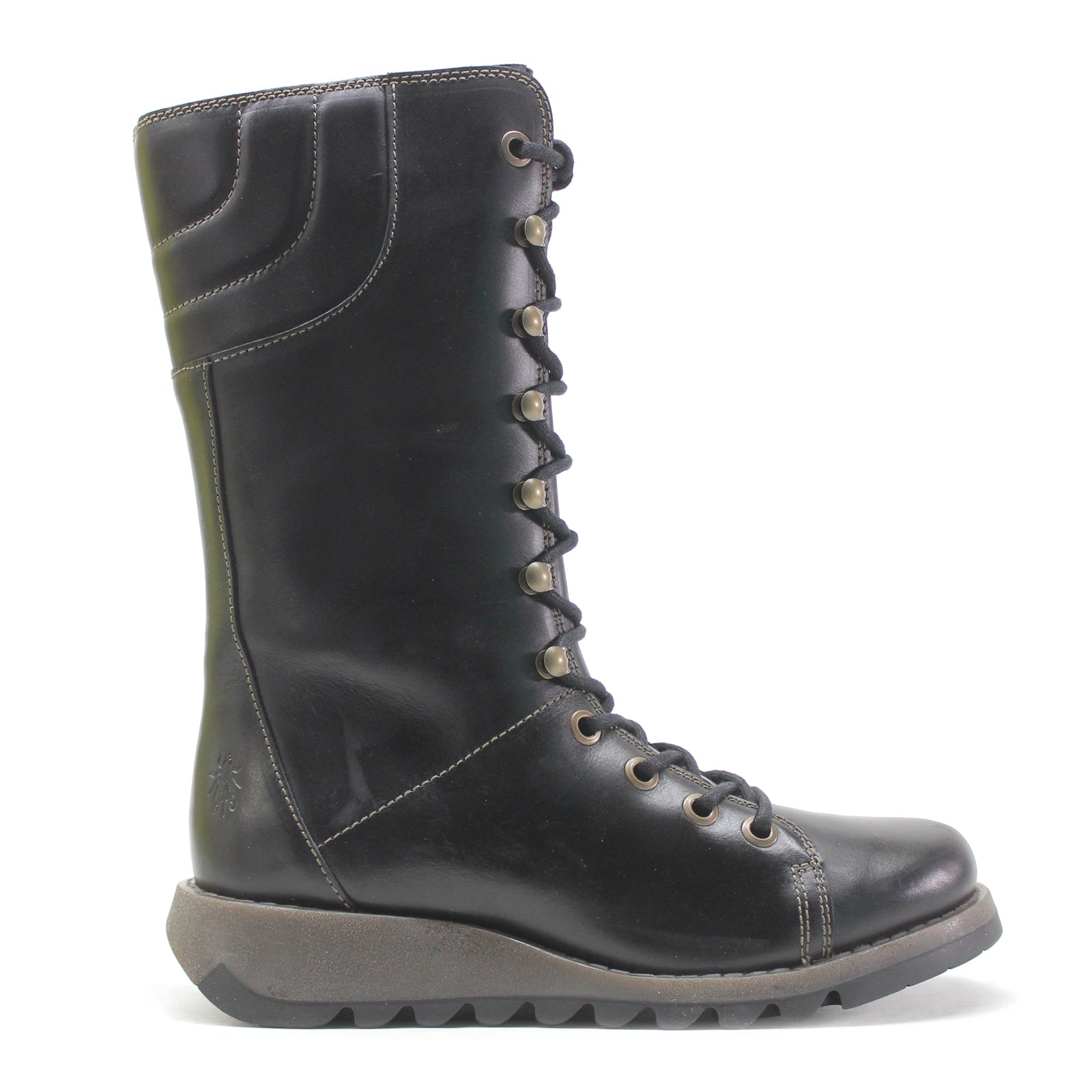 Fly London STER768FLY Rug Leather Womens Boots#color_black