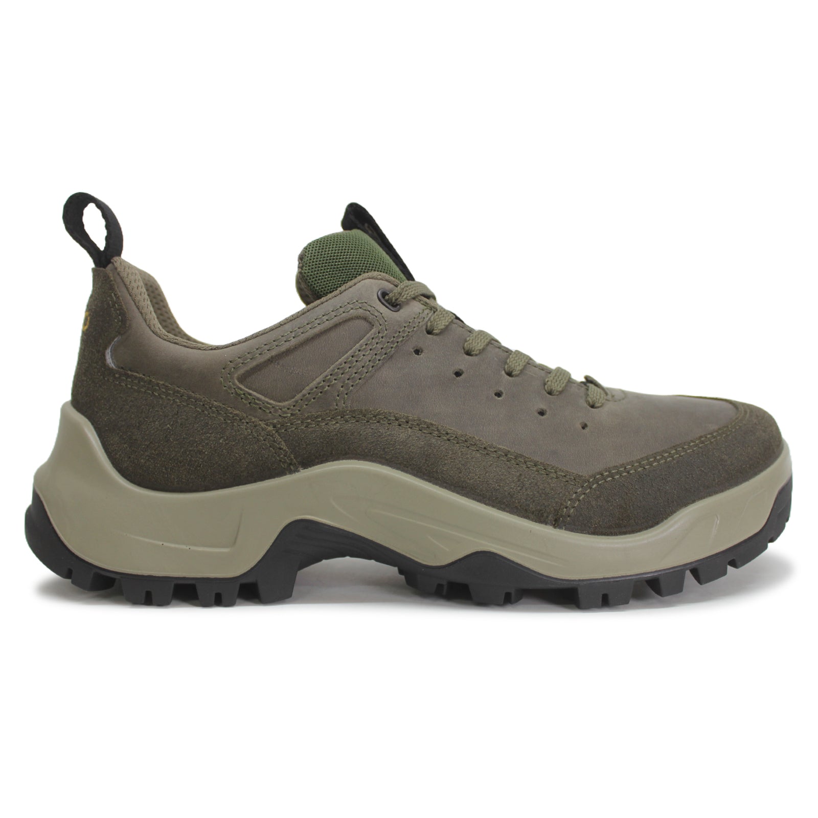 Ecco Offroad 822344 Leather Textile Mens Trainers#color_tarmac tarmac