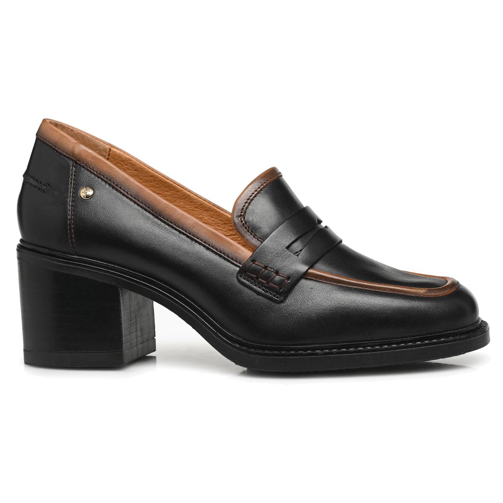 Pikolinos Huesca W8X Leather Womens Shoes#color_black