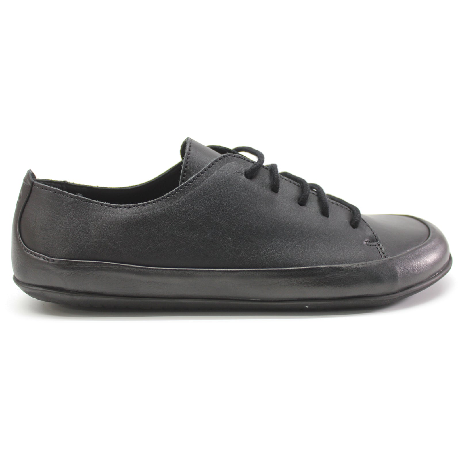 Vivobarefoot Opanka Sneaker II Leather Womens Shoes#color_obsidian