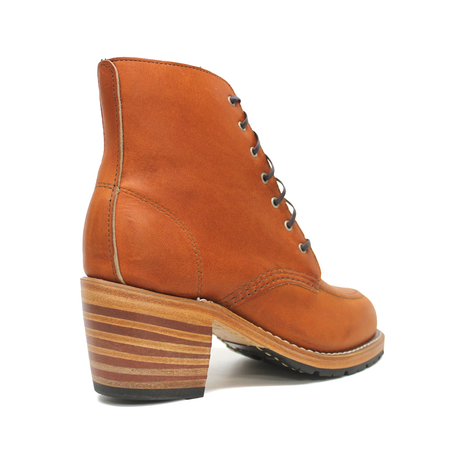 Red Wing Clara Full Grain Leather Womens Boots#color_oro legacy