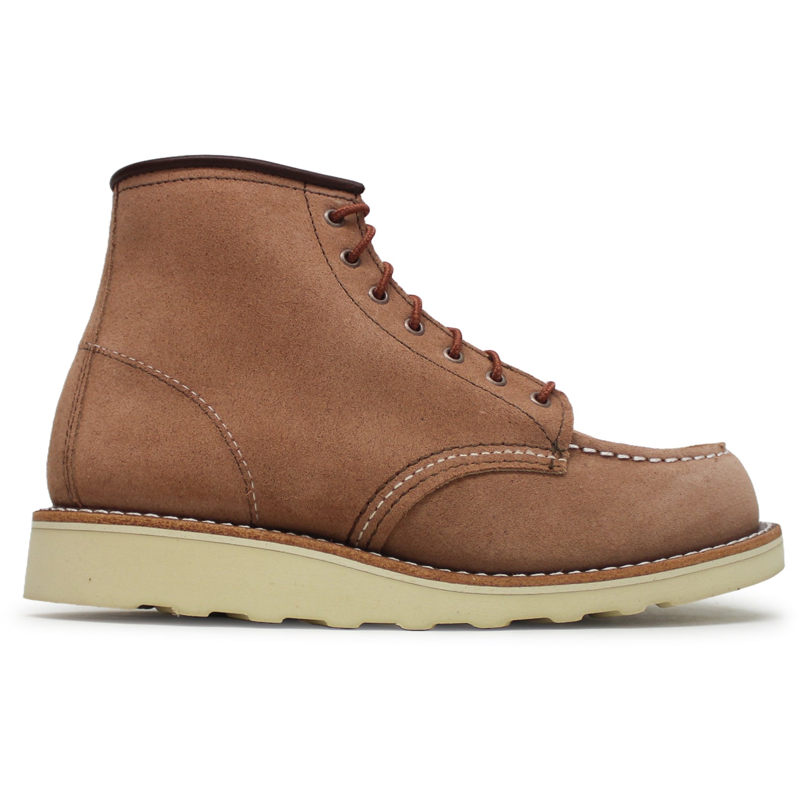 Red Wing Classic Moc Suede Womens Boots#color_rose
