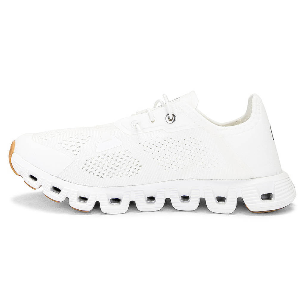 On Cloud 5 Coast Textile Synthetic Mens Trainers#color_undyed white white