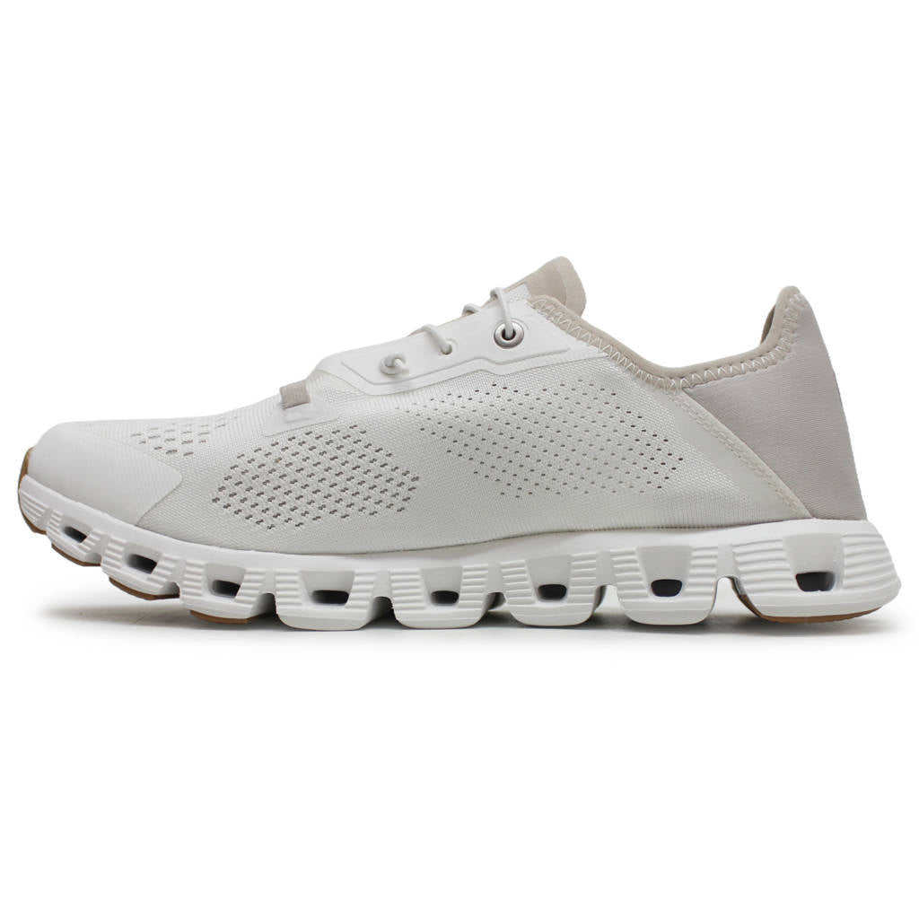 On Cloud 5 Coast Textile Synthetic Mens Trainers#color_undyed white pearl