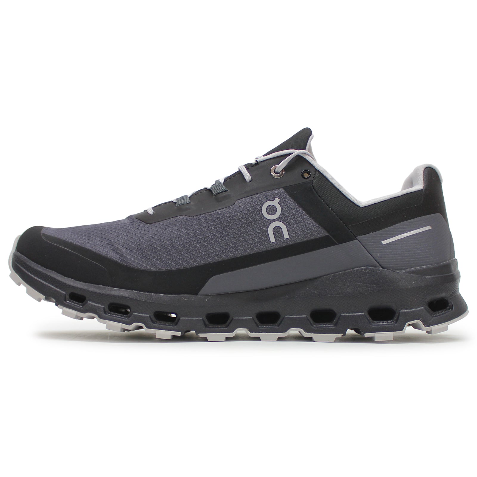 On Cloudvista Waterproof Textile Synthetic Men's Running Shoes#color_eclipse black