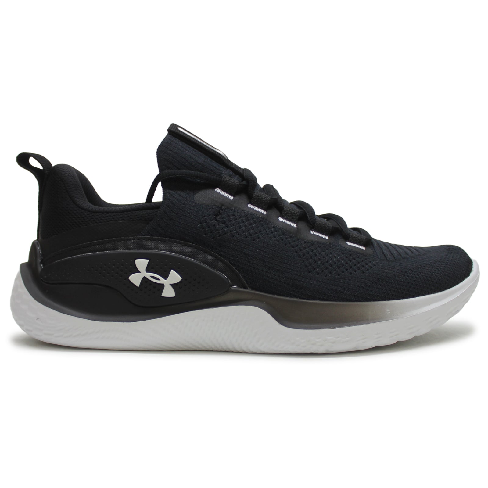 Under Armour Flow Dynamic 3026107-001 Textile Synthetic Womens Trainers - Black Black - 40.5#color_black black