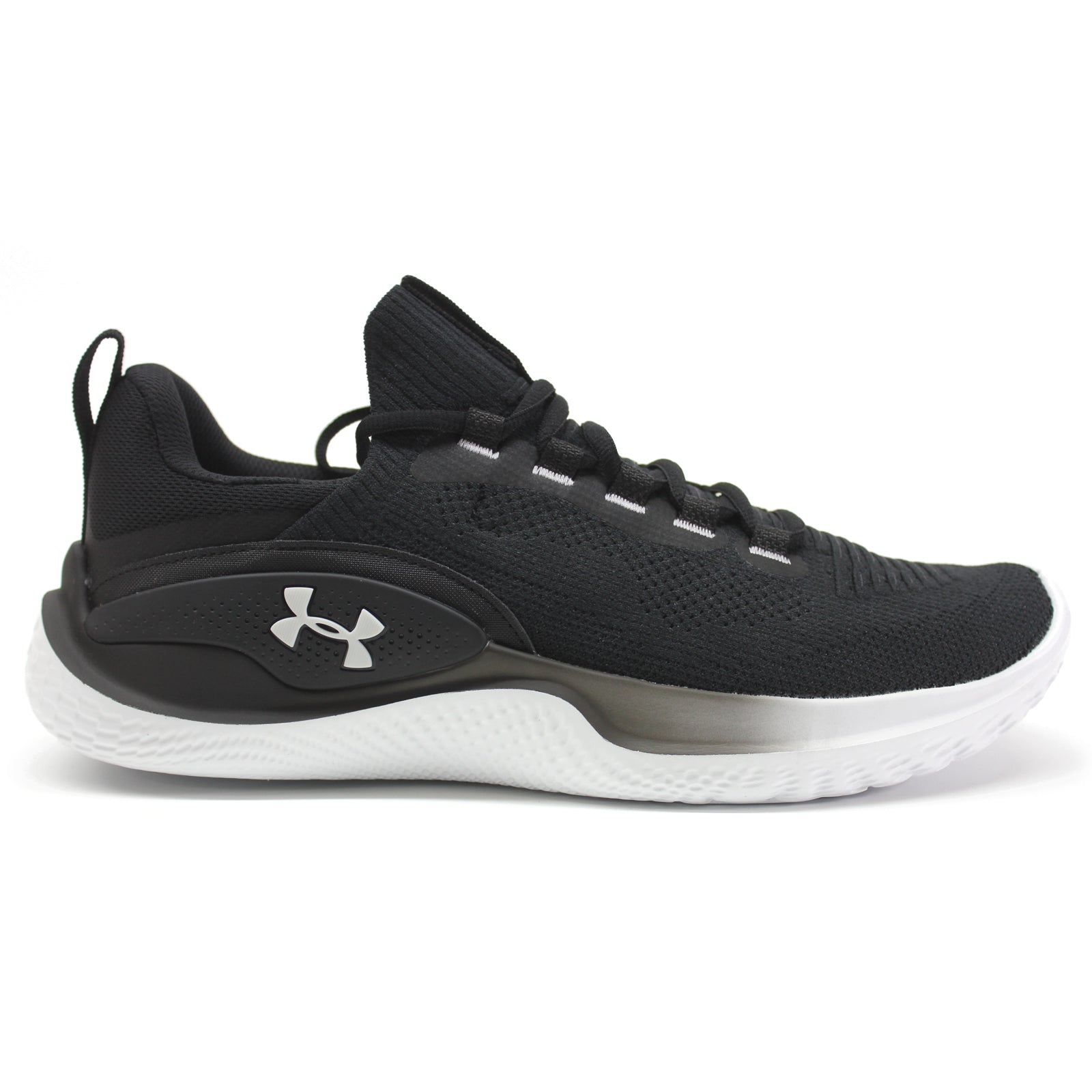 Under Armour Flow Dynamic 3026106-001 Textile Synthetic Mens Trainers - Black Black - 41#color_black black