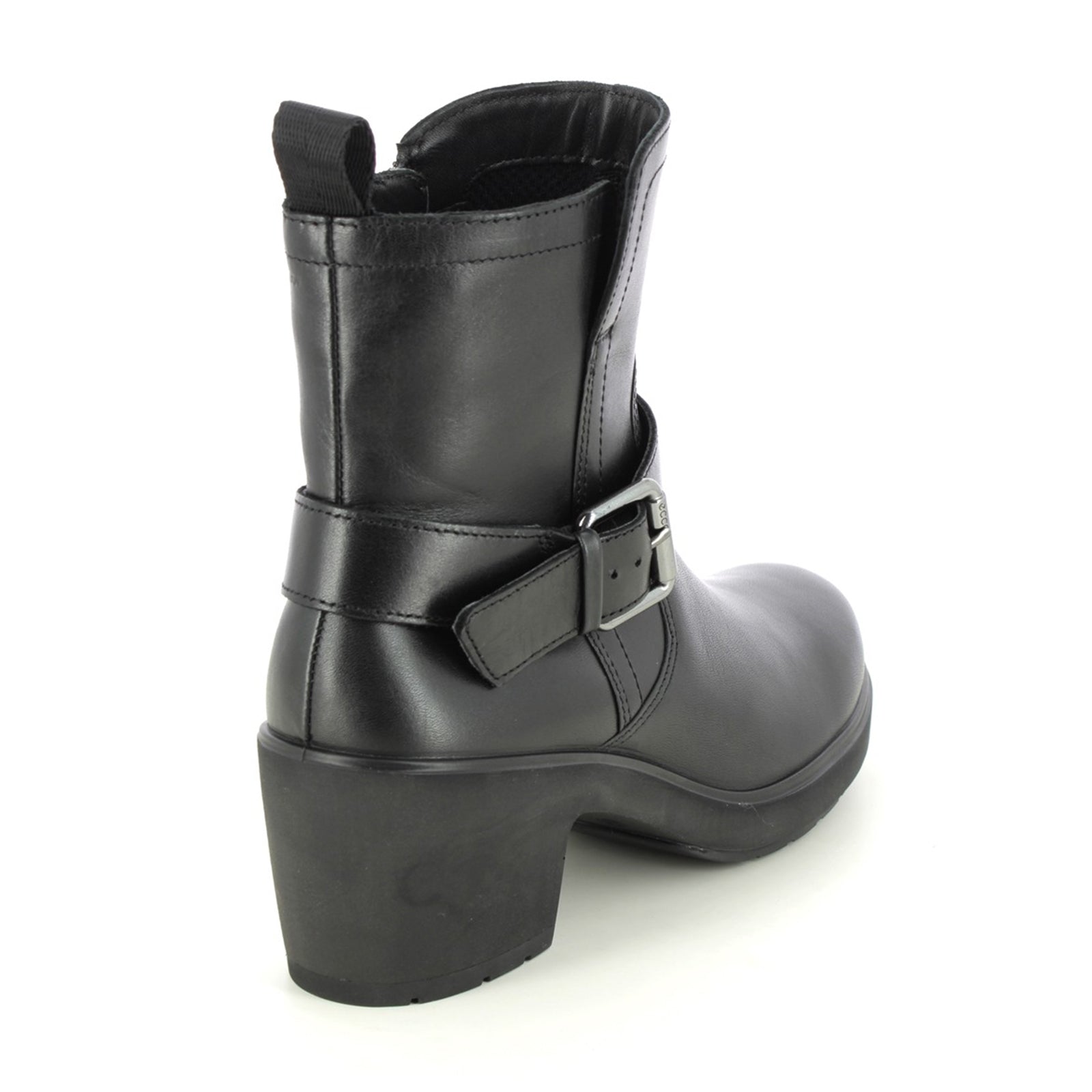 Ecco Metropole Zurich Full Grain Leather Womens Boots#color_black