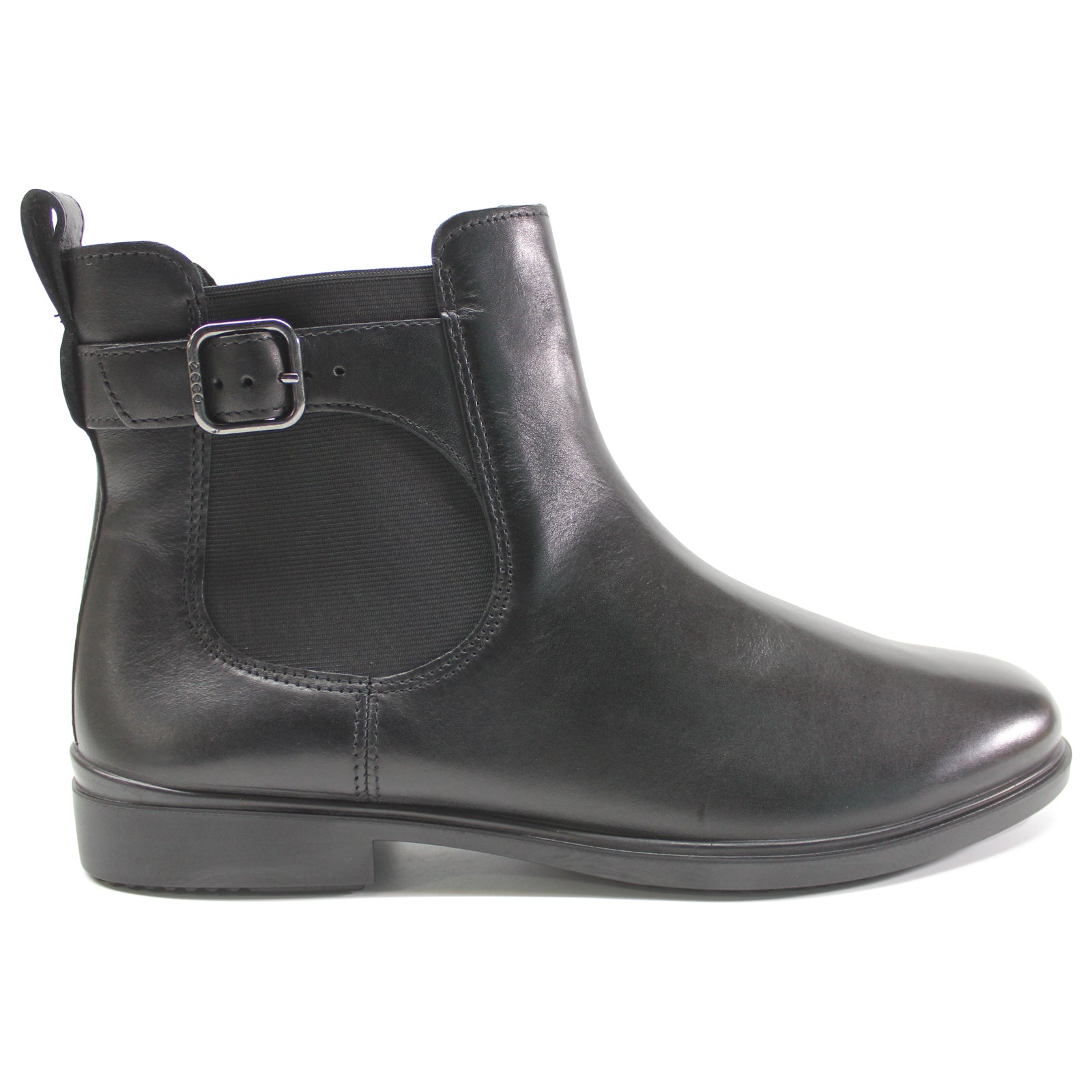 Ecco Dress Classic 15 209813 Full Grain Leather Women's Ankle Black Boots
