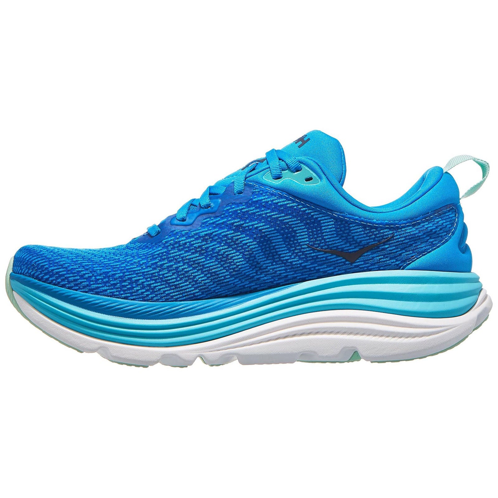 Hoka Gaviota 5 Textile Synthetic Mens Trainers#color_hoka blue cielo blue