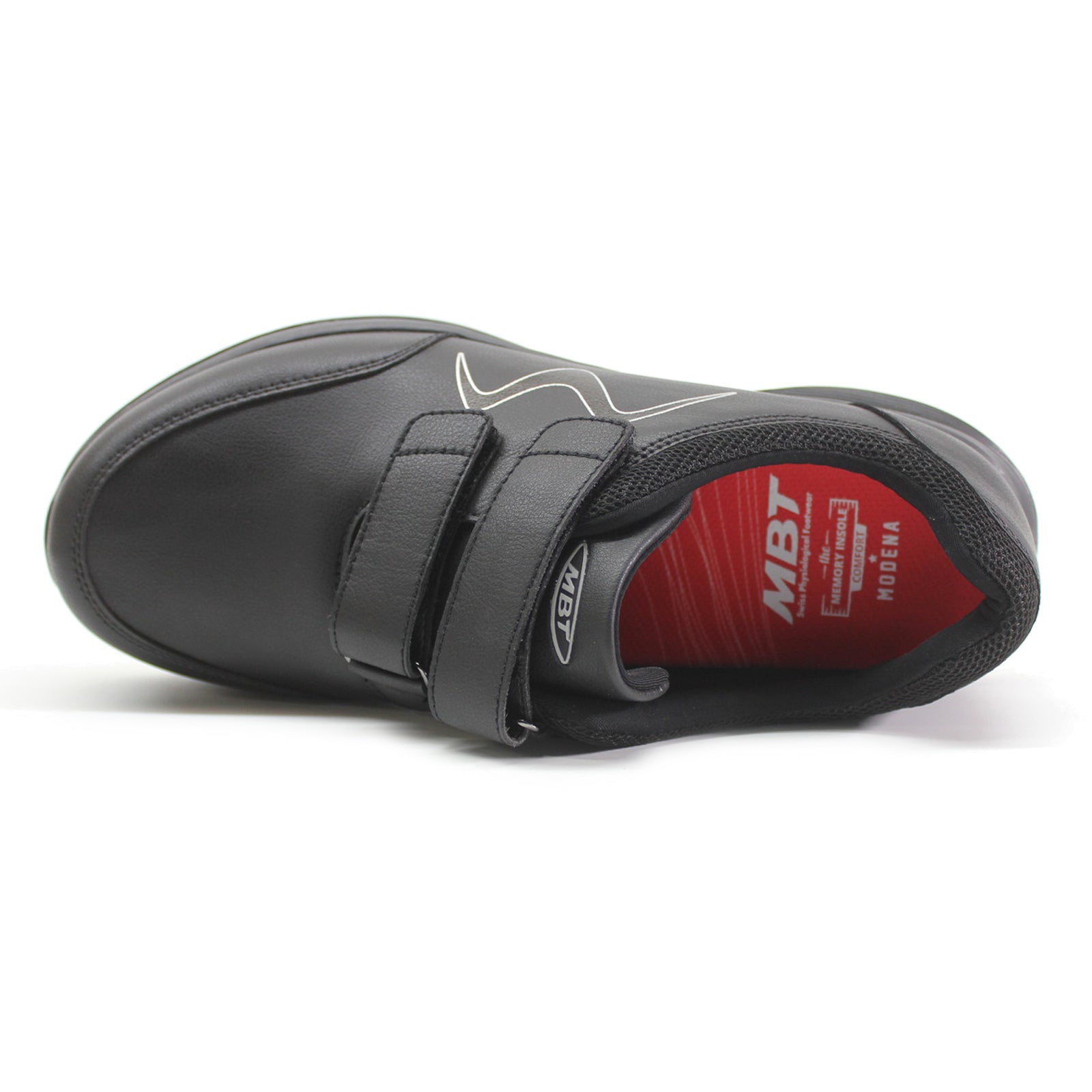 MBT Modena De Acacia 2 Straps Synthetic Textile Womens Shoes#color_black