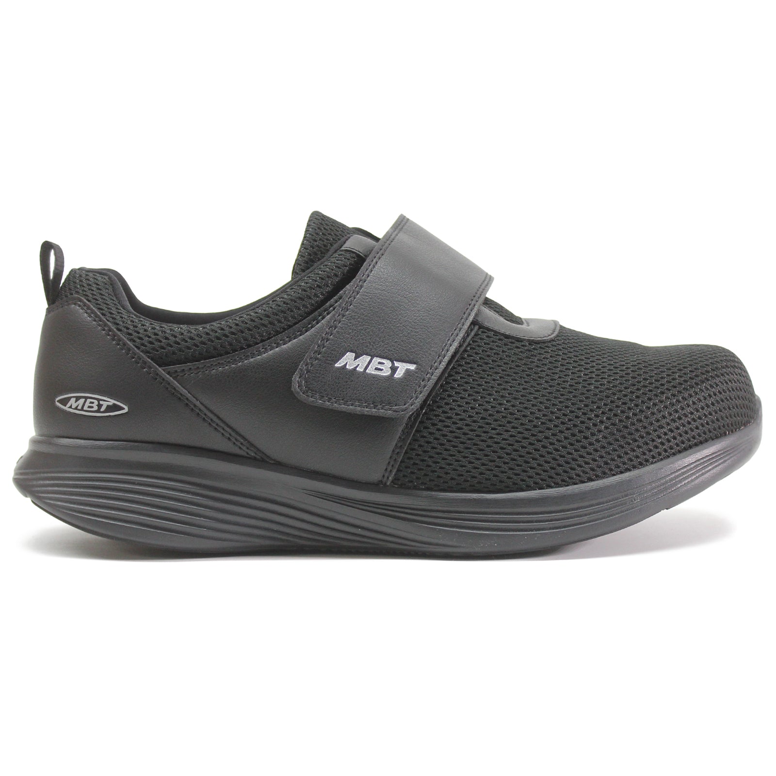 MBT Modena De Acacia Textile Leather Mens Shoes#color_black