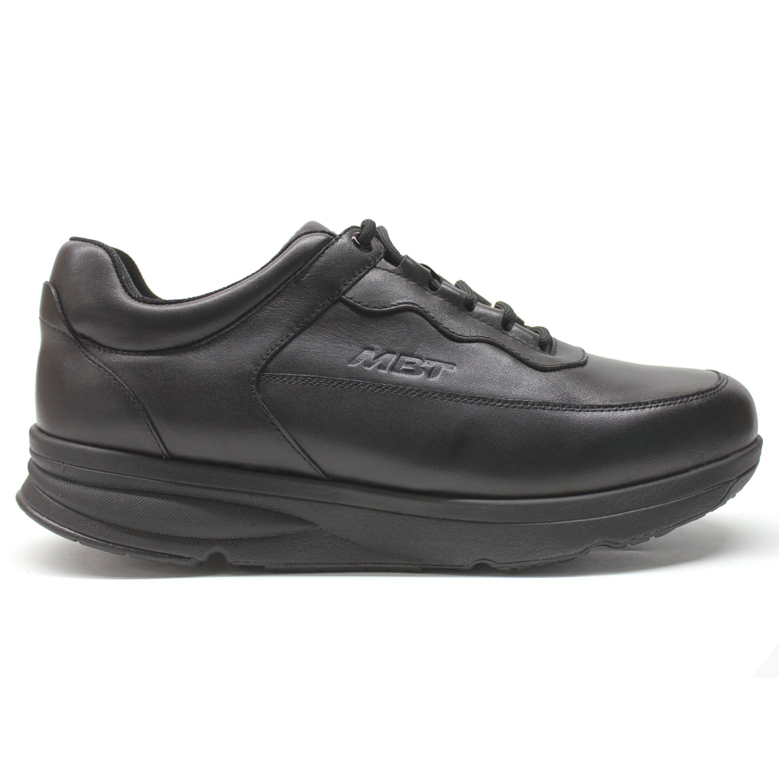 MBT Ajata Leather Mens Trainers#color_black