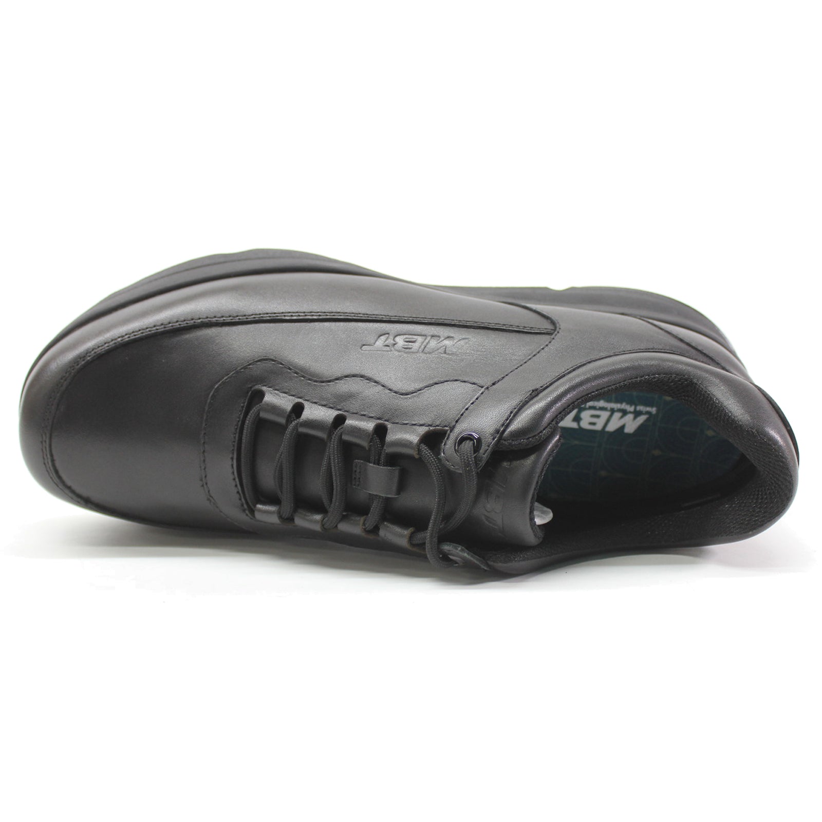 MBT Ajata Leather Mens Trainers#color_black