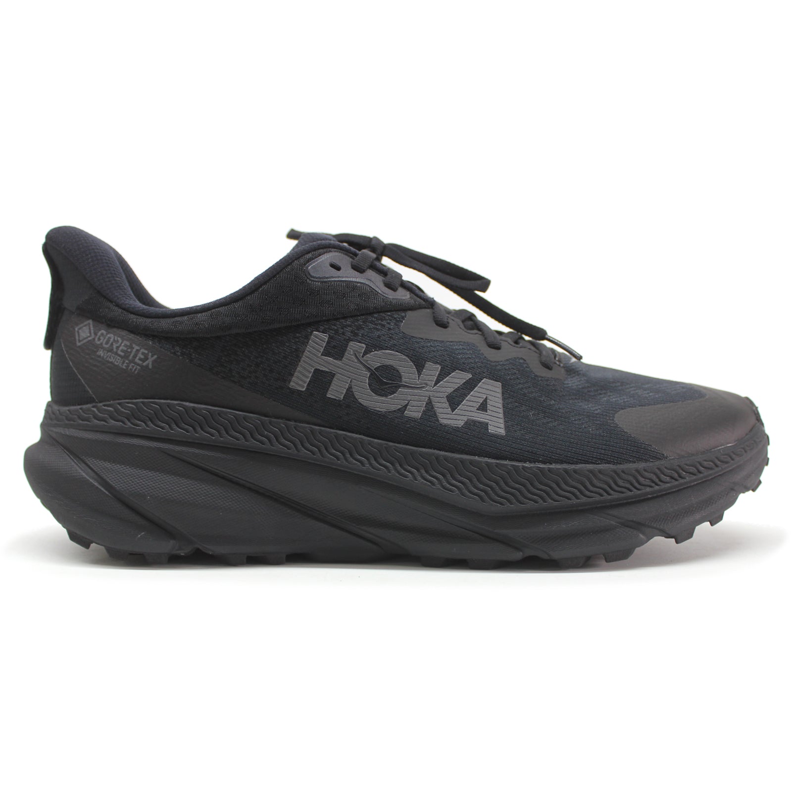 Hoka Challenger ATR 7 GTX Textile Synthetic Mens Trainers#color_black black