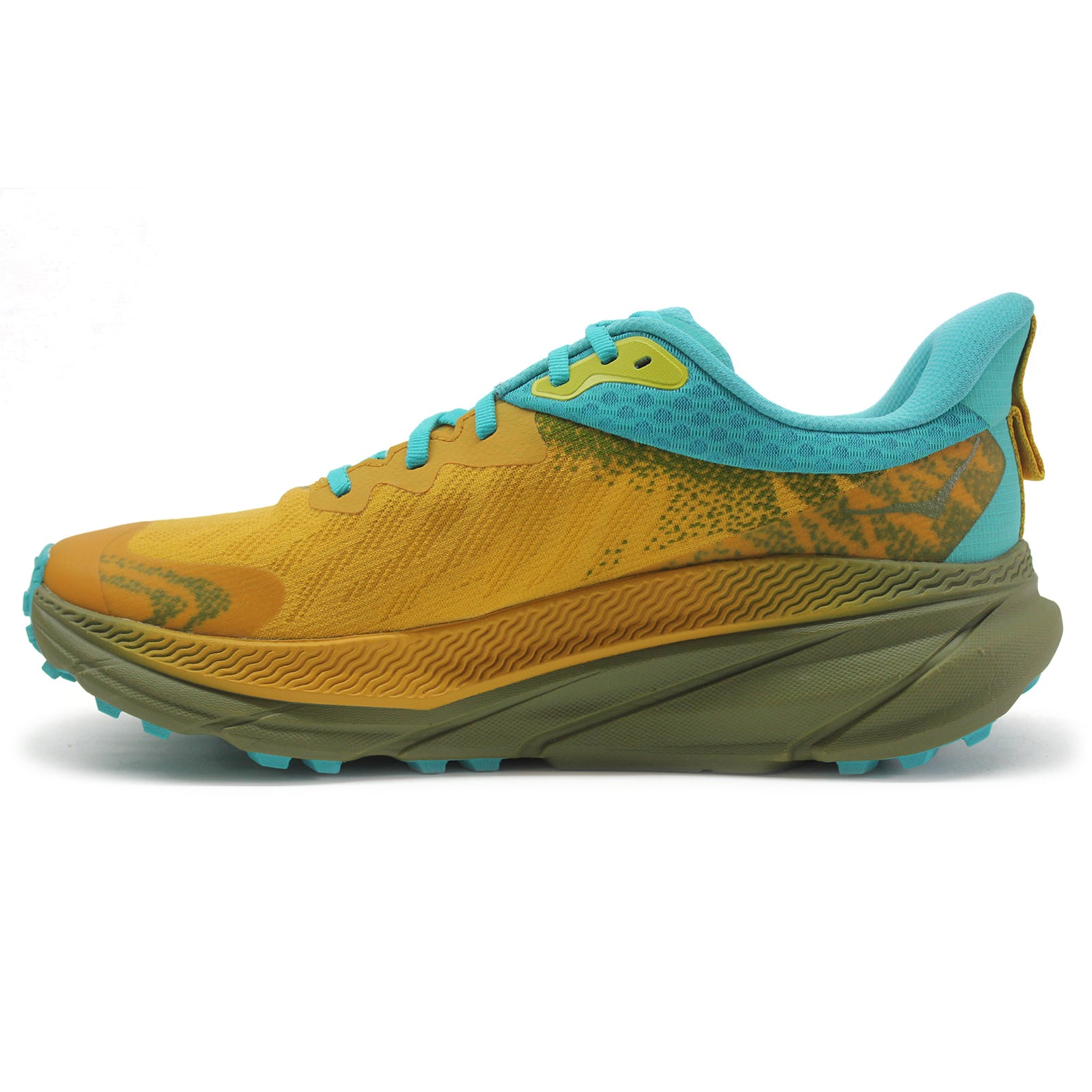 Hoka Challenger ATR 7 GTX Textile Synthetic Mens Trainers#color_golden yellow avocado