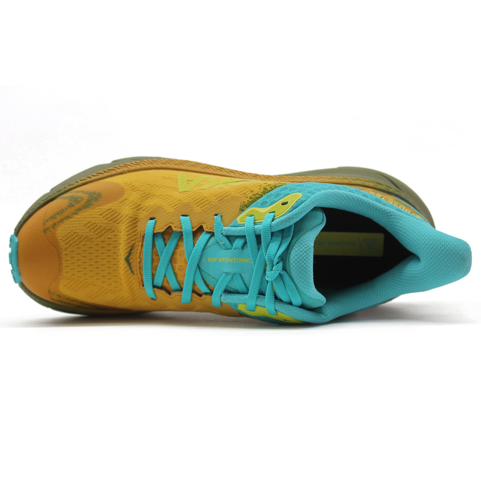 Hoka Challenger ATR 7 GTX Textile Synthetic Mens Trainers#color_golden yellow avocado