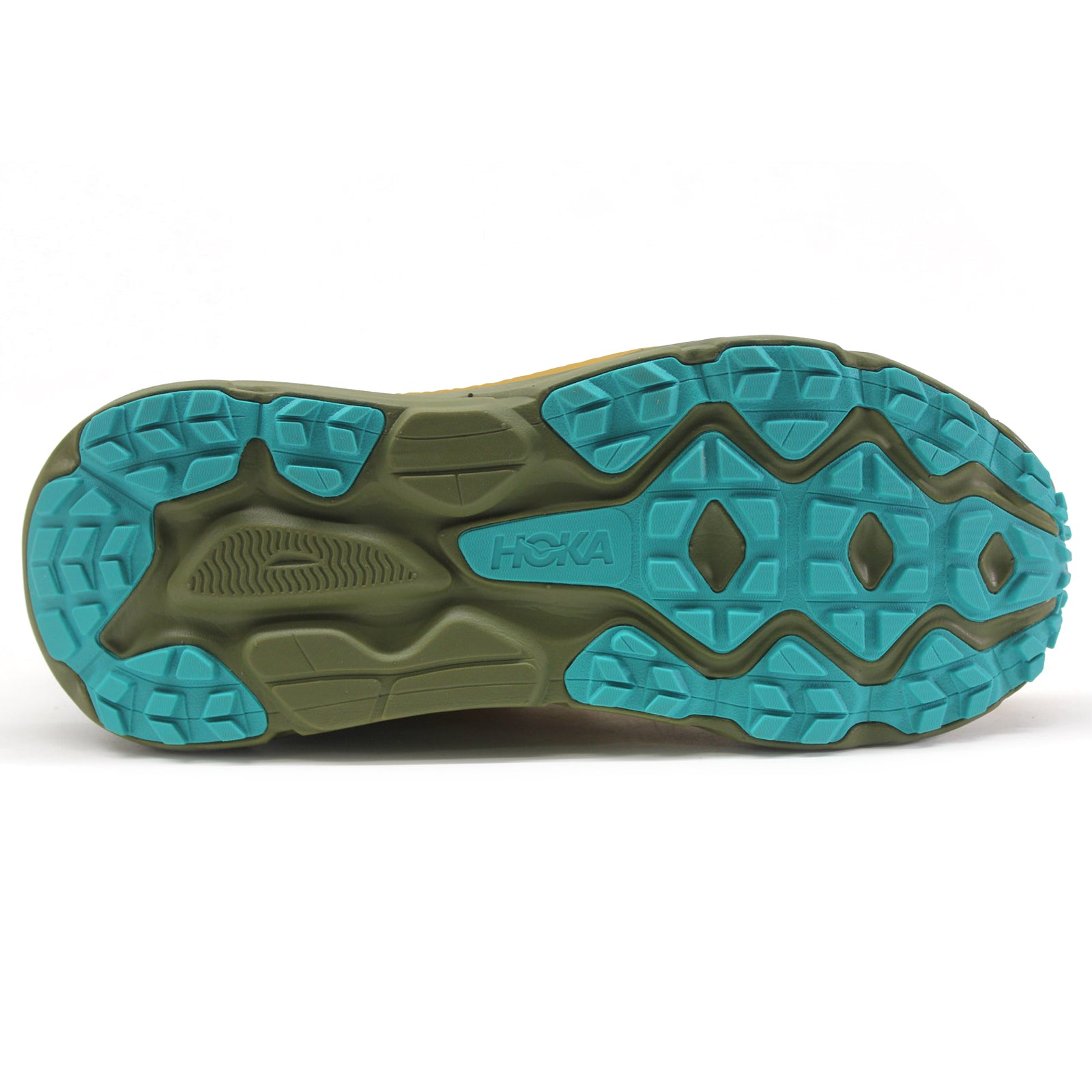 Hoka Challenger ATR 7 GTX Textile Synthetic Mens Trainers#color_golden yellow avocado