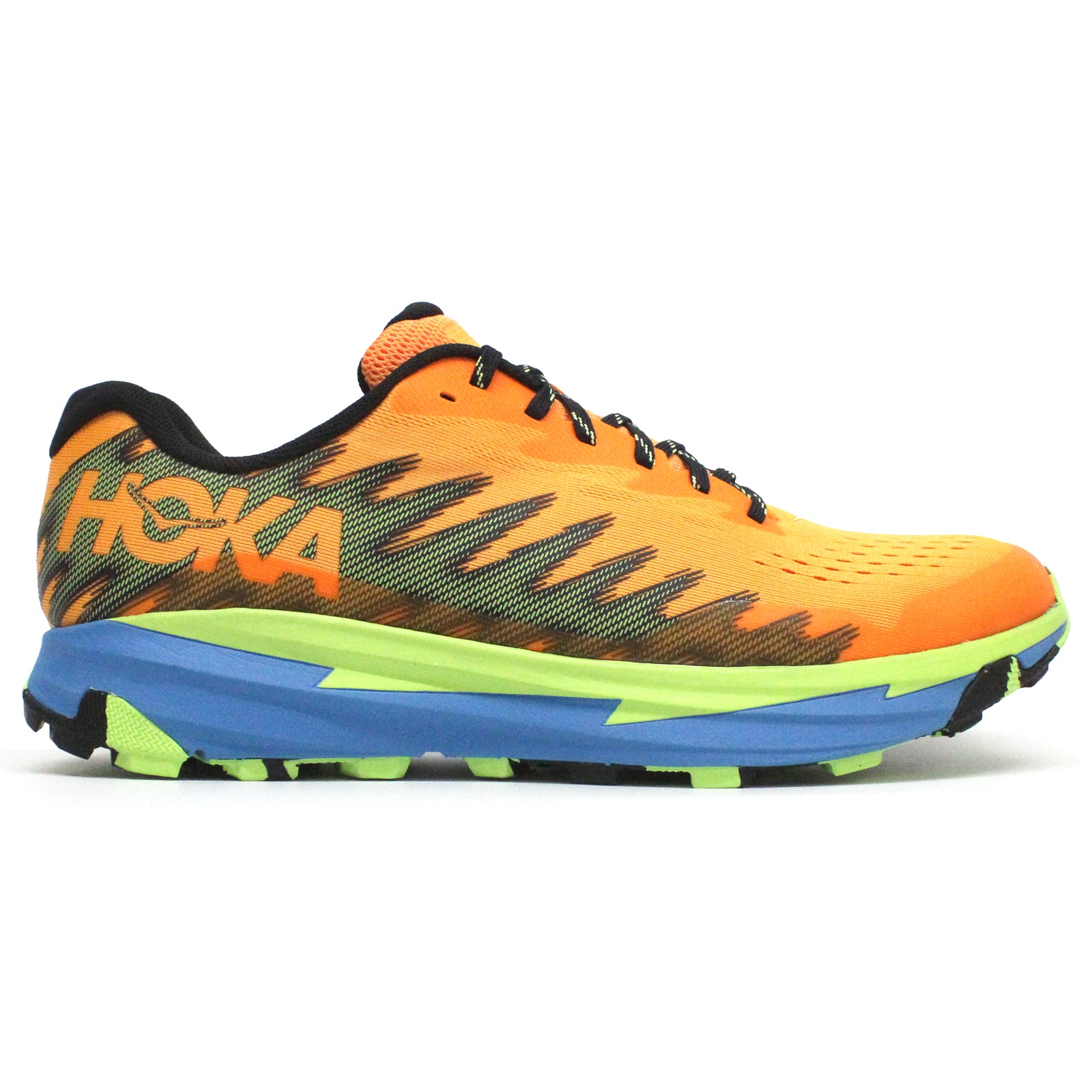 Hoka Torrent 3 Textile Synthetic Mens Trainers#color_solar flare lettuce