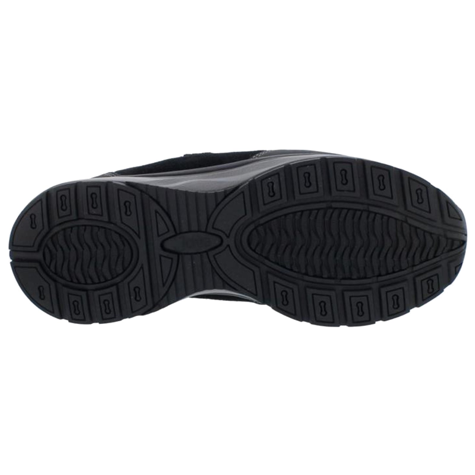 Joya Dynamo Suede Leather Mens Trainers#color_black