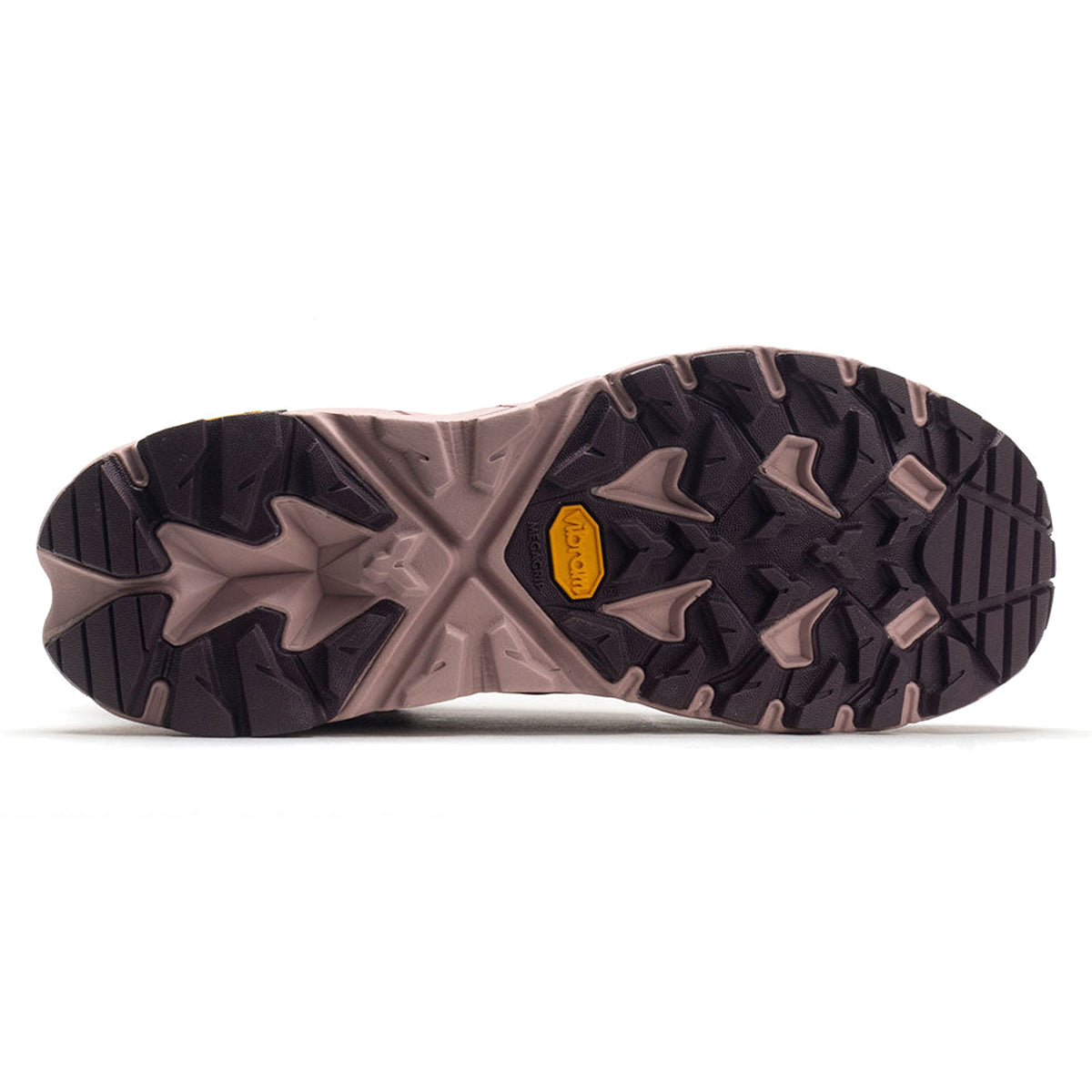 Hoka Anacapa Breeze Mid Textile Synthetic Womens Trainers#color_raisin pale mauve