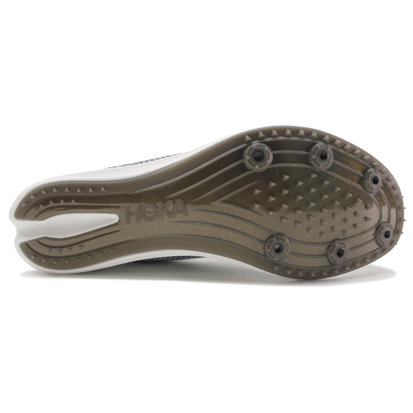 Hoka Crescendo MD Synthetic Textile Unisex Trainers#color_black white