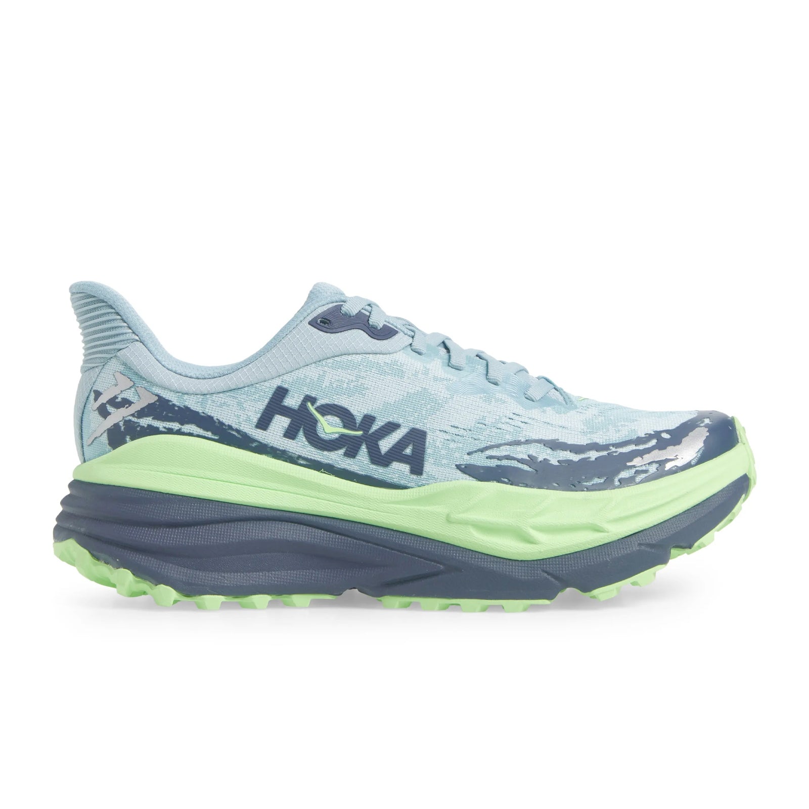 Hoka Stinson 7 Textile Synthetic Mens Trainers#color_druzy anchor