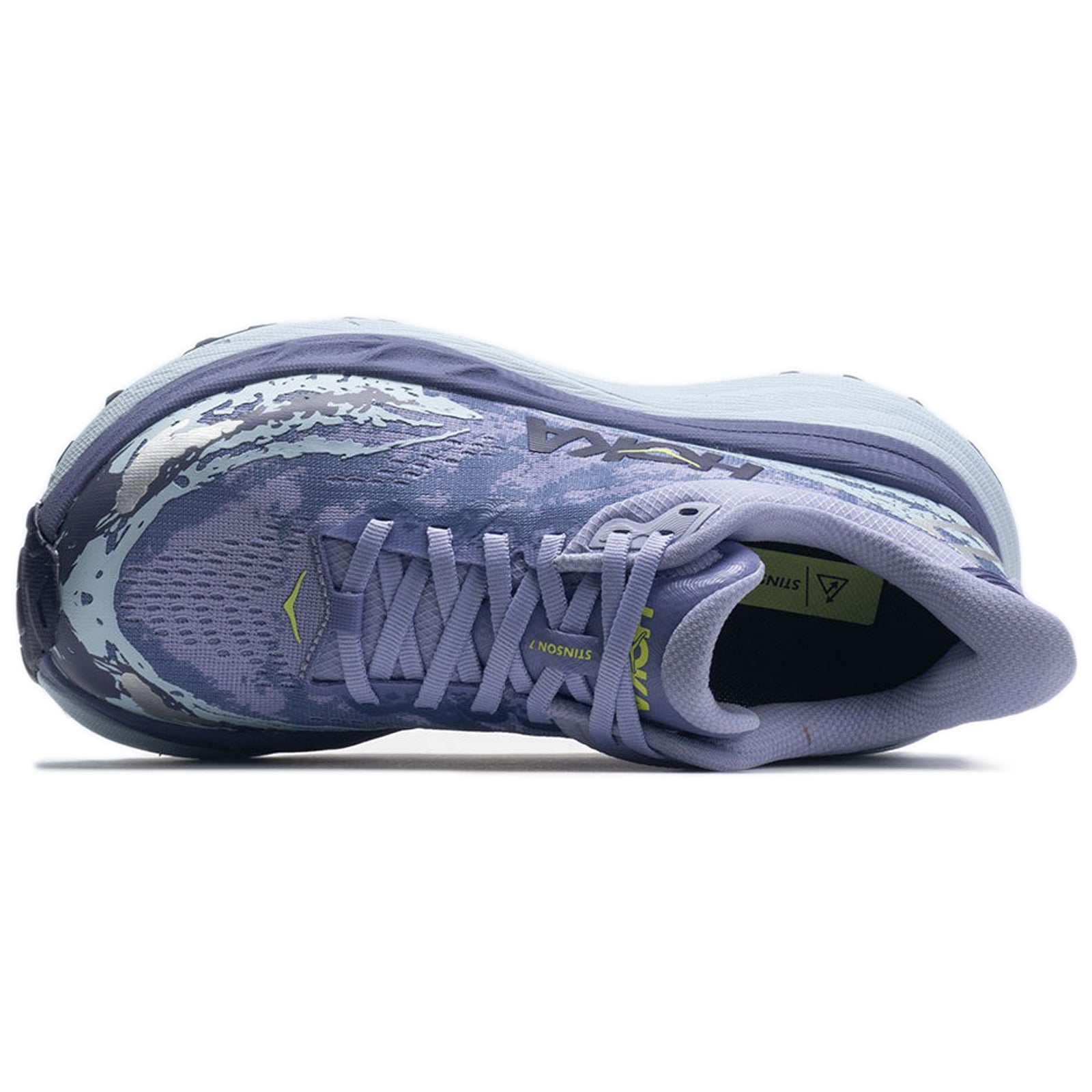 Hoka Stinson 7 Textile Synthetic Womens Trainers#color_cosmic sky meteor