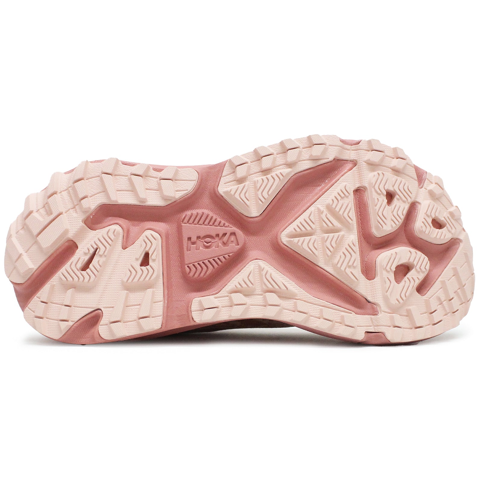 Hoka Stinson 7 Textile Synthetic Womens Trainers#color_blush rose latte