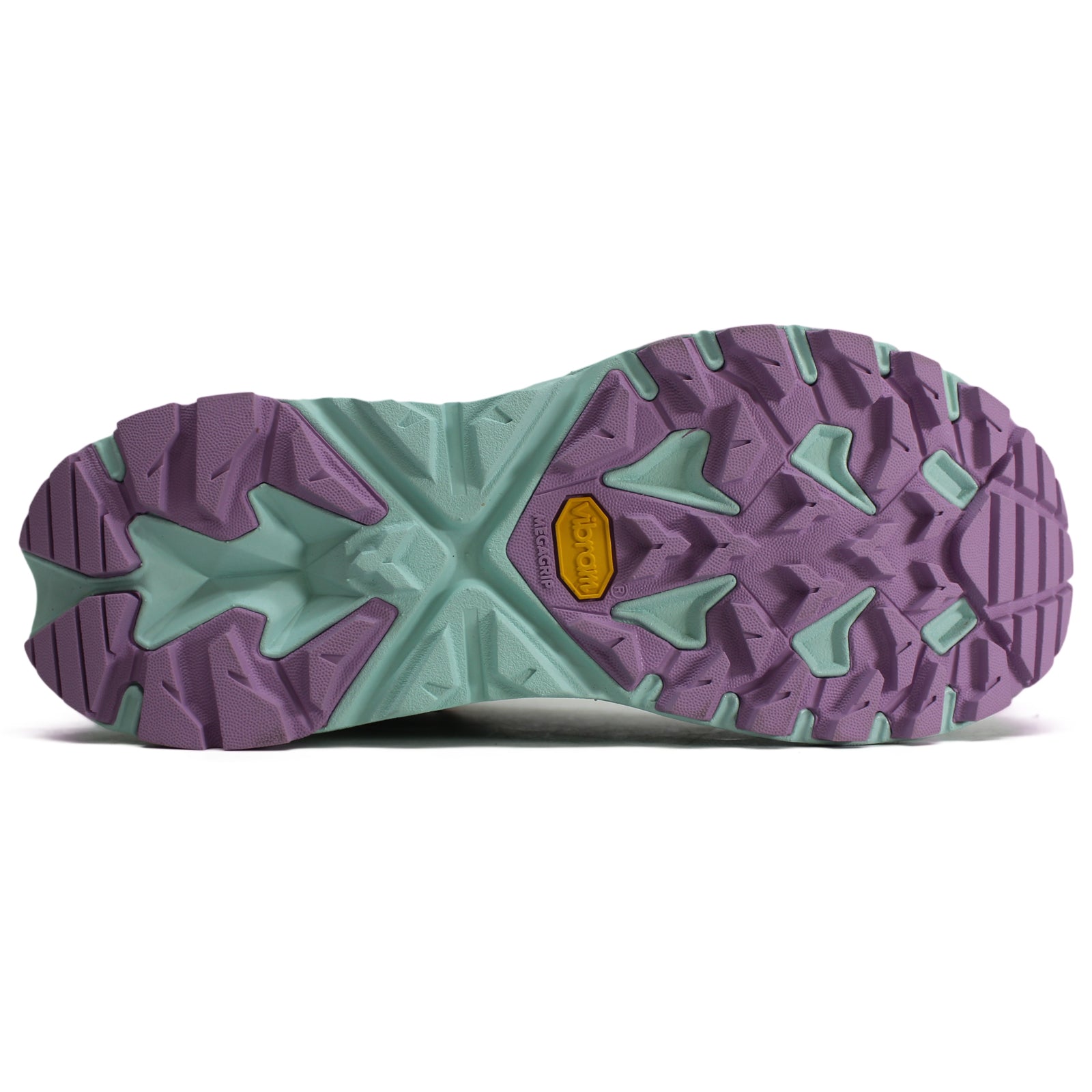 Hoka Trail Code GTX Textile Synthetic Womens Boots#color_ocean mist sunlit ocean