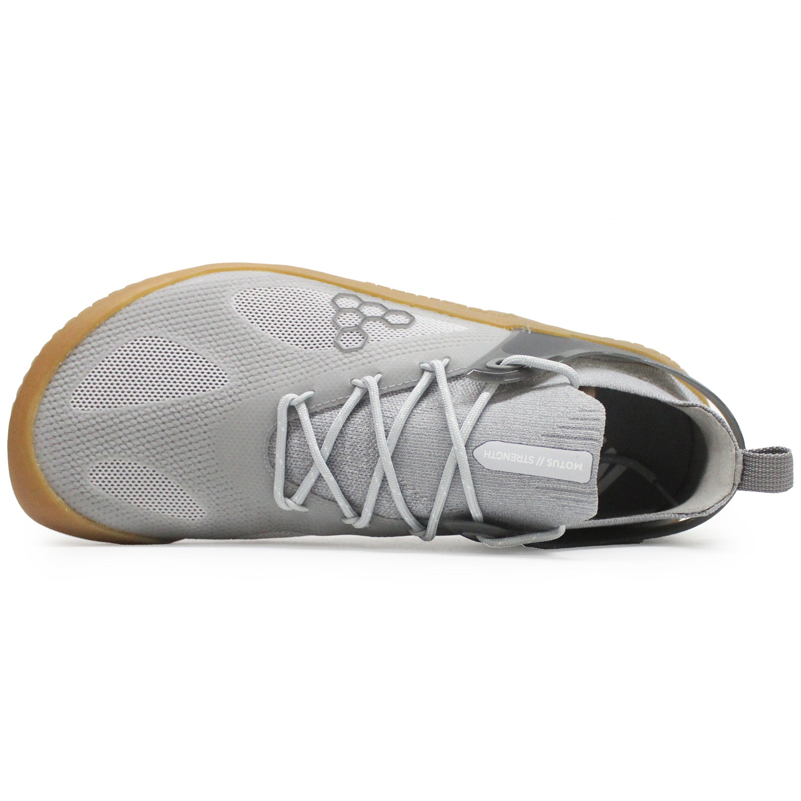 Vivobarefoot M Strength Textile Synthetic Mens Trainers#color_storm cloud