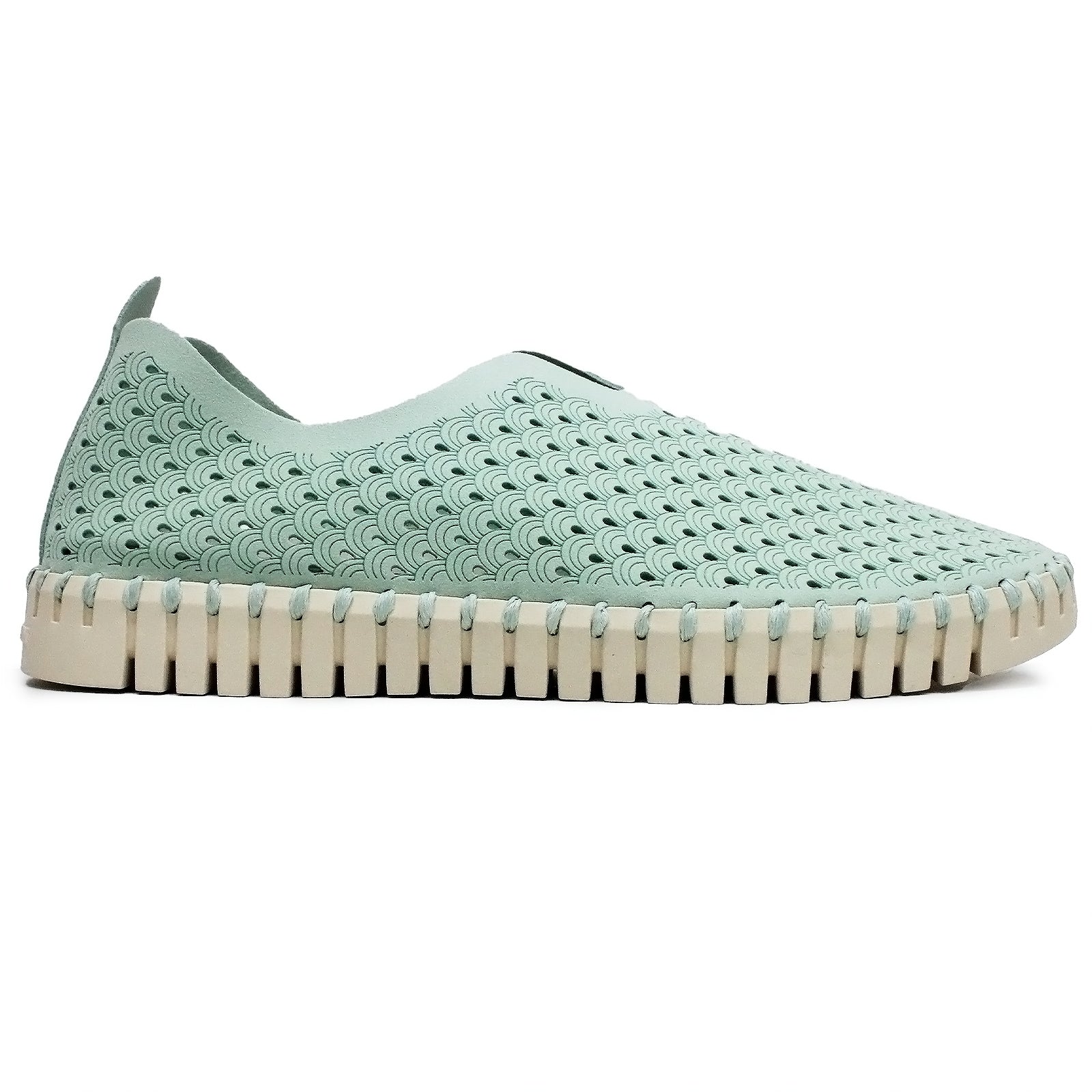 Ilse Jacobsen Tulip 3275 Textile Womens Shoes#color_laurel green