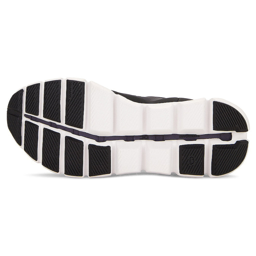 On Cloud X 3 AD Textile Synthetic Men's Running Shoes#color_black white