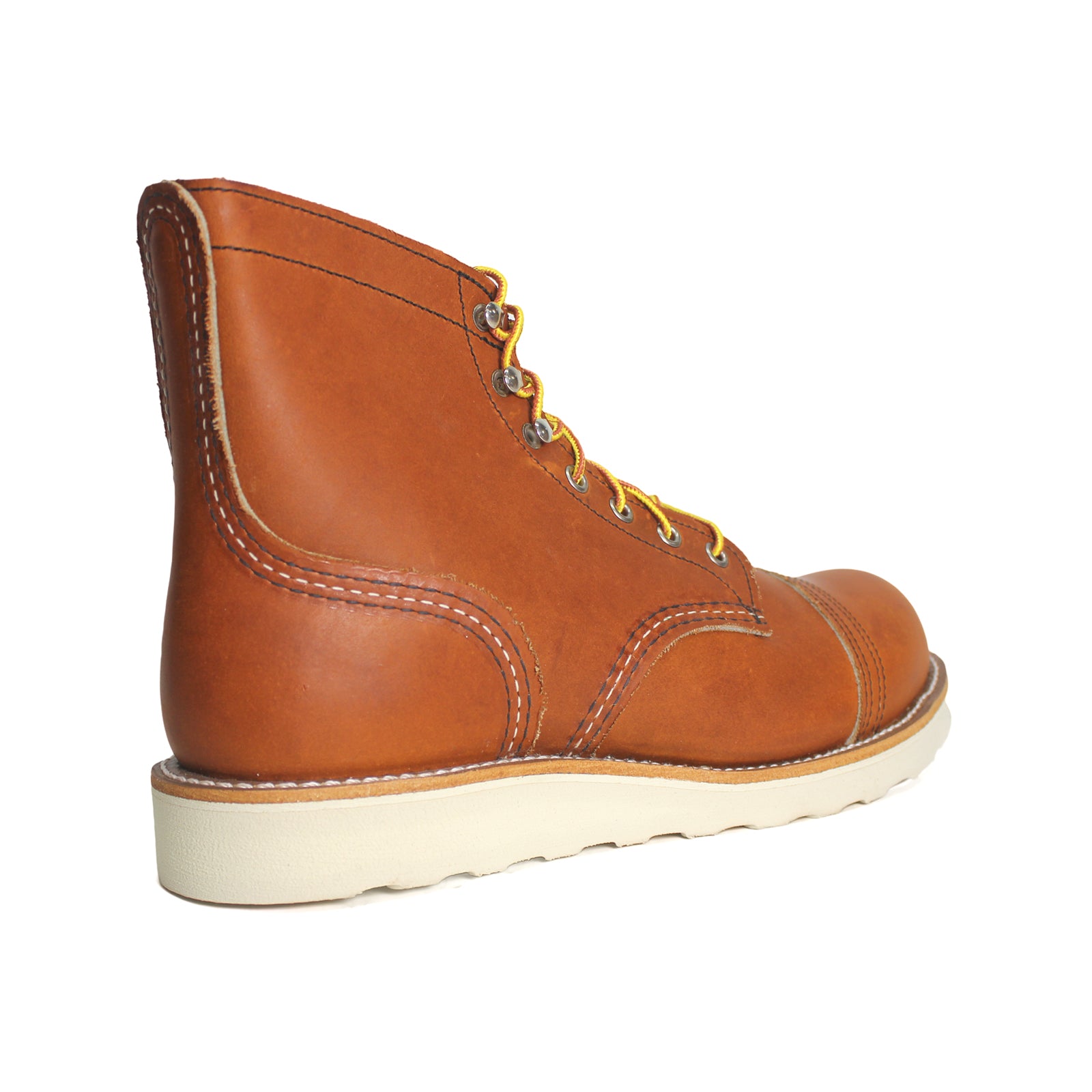 Red Wing Iron Ranger 6 Inch Full Grain Leather Mens Boots#color_oro