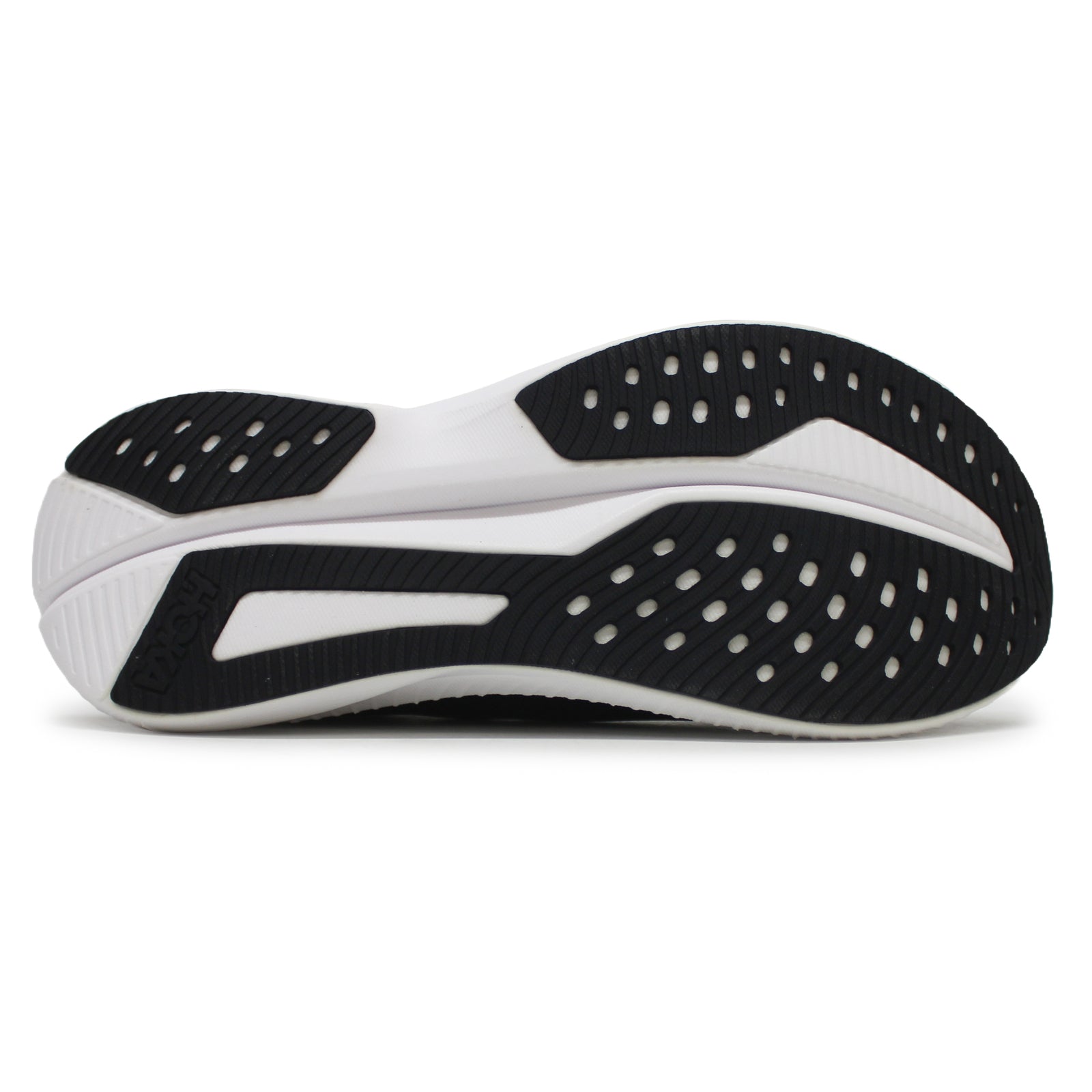 Hoka Mach 6 Textile Mens Trainers#color_black white