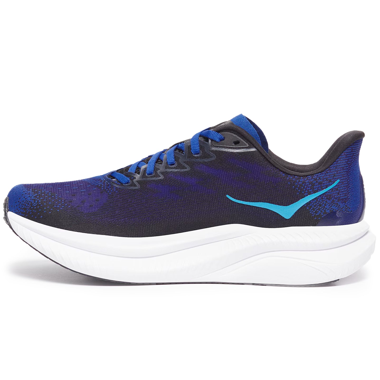Hoka Mach 6 Textile Mens Trainers#color_black night sky