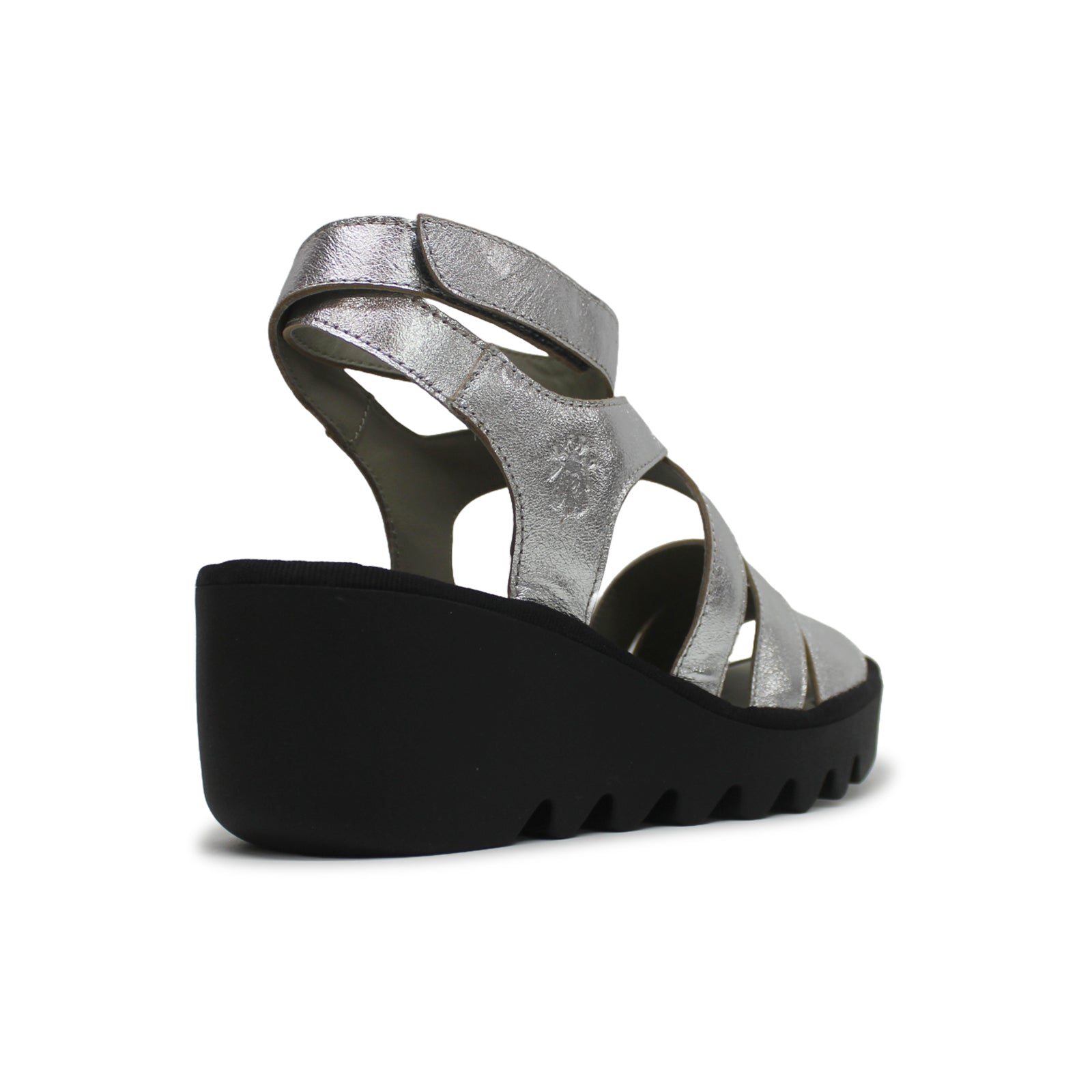 Fly London BAFY485FLY Idra Leather Womens Sandals#color_silver
