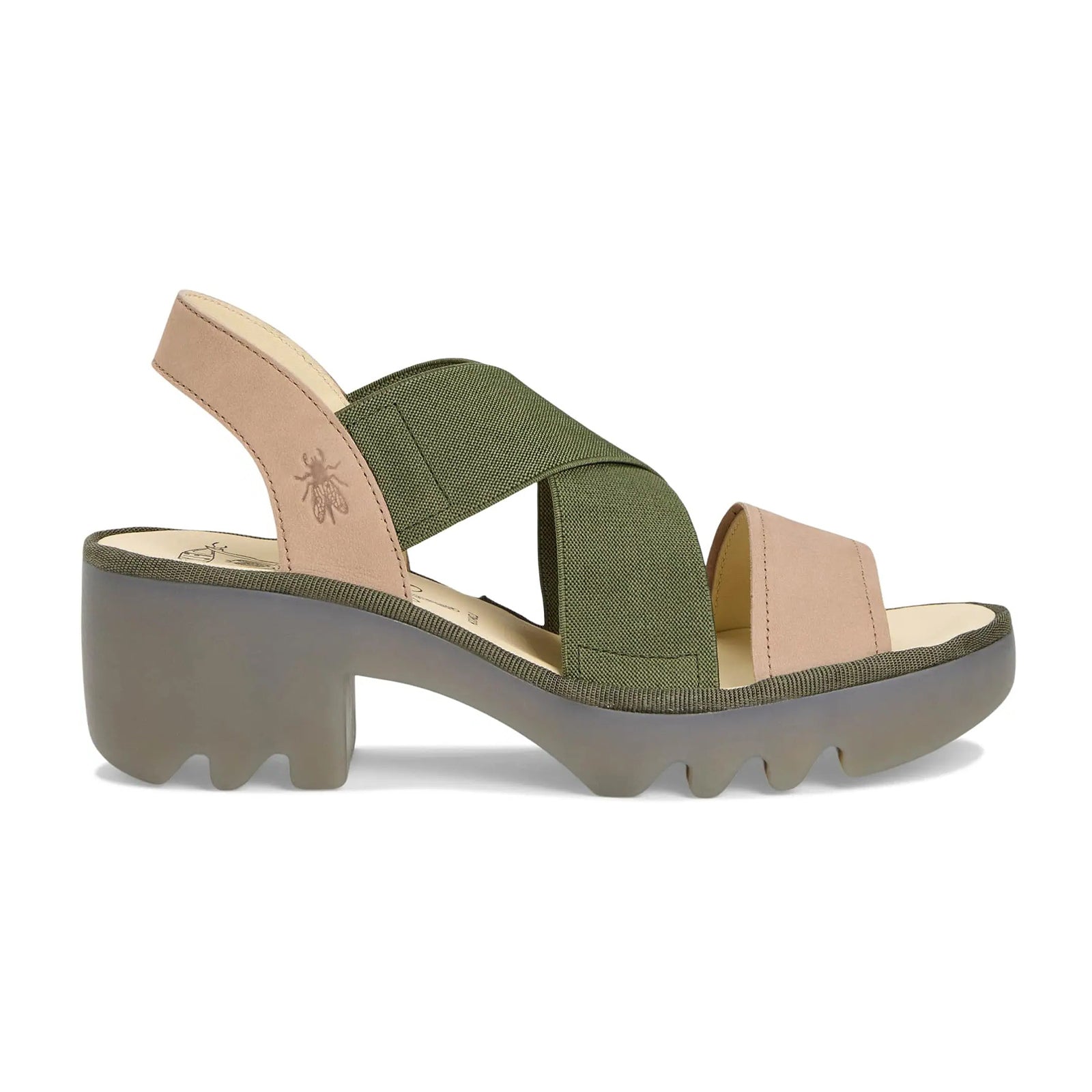 Fly London TAJI502FLY Cupido leather Womens Sandals#color_taupe khaki