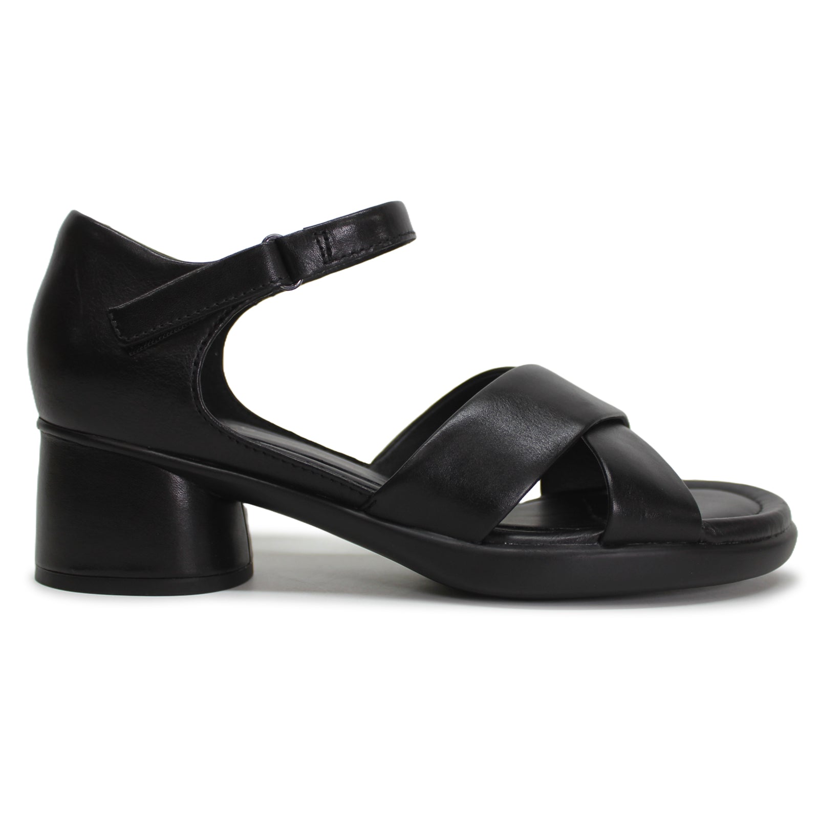 Ecco Sculpted Sandal LX 35 Leather Womens Sandals#color_black