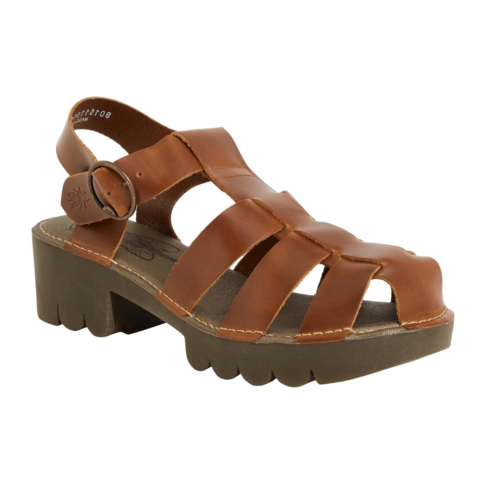 Fly London EMME511FLY Bridle Womens Sandals#color_camel