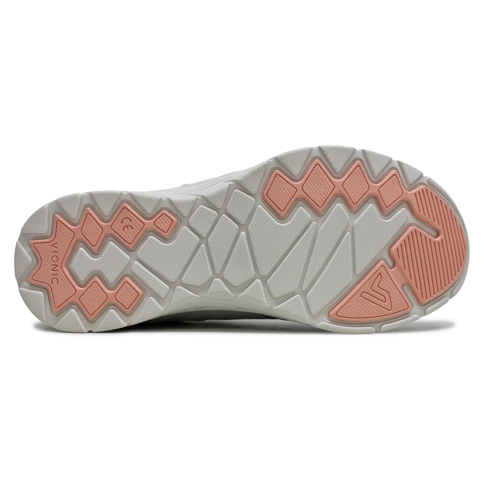 Vionic Aviate Suede Textile Womens Trainers#color_vapor