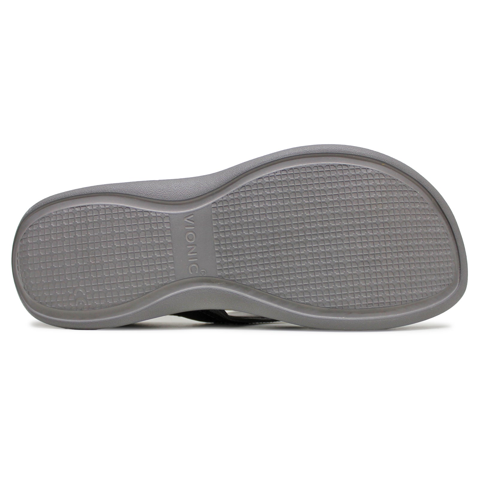 Vionic High Td II Leather Textile Womens Sandals#color_pewter