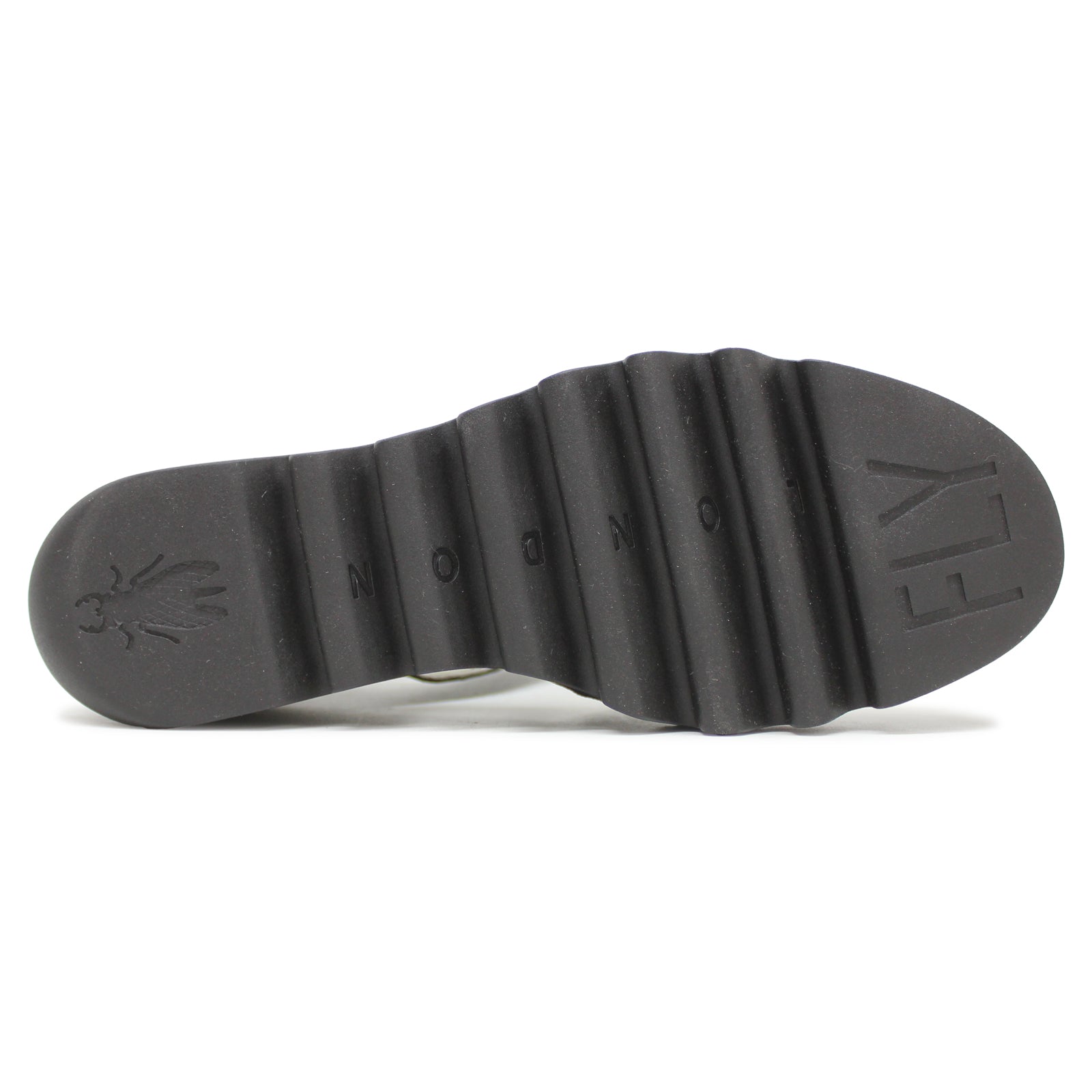 Fly London BURI481FLY Mousse Leather Womens Sandals#color_black