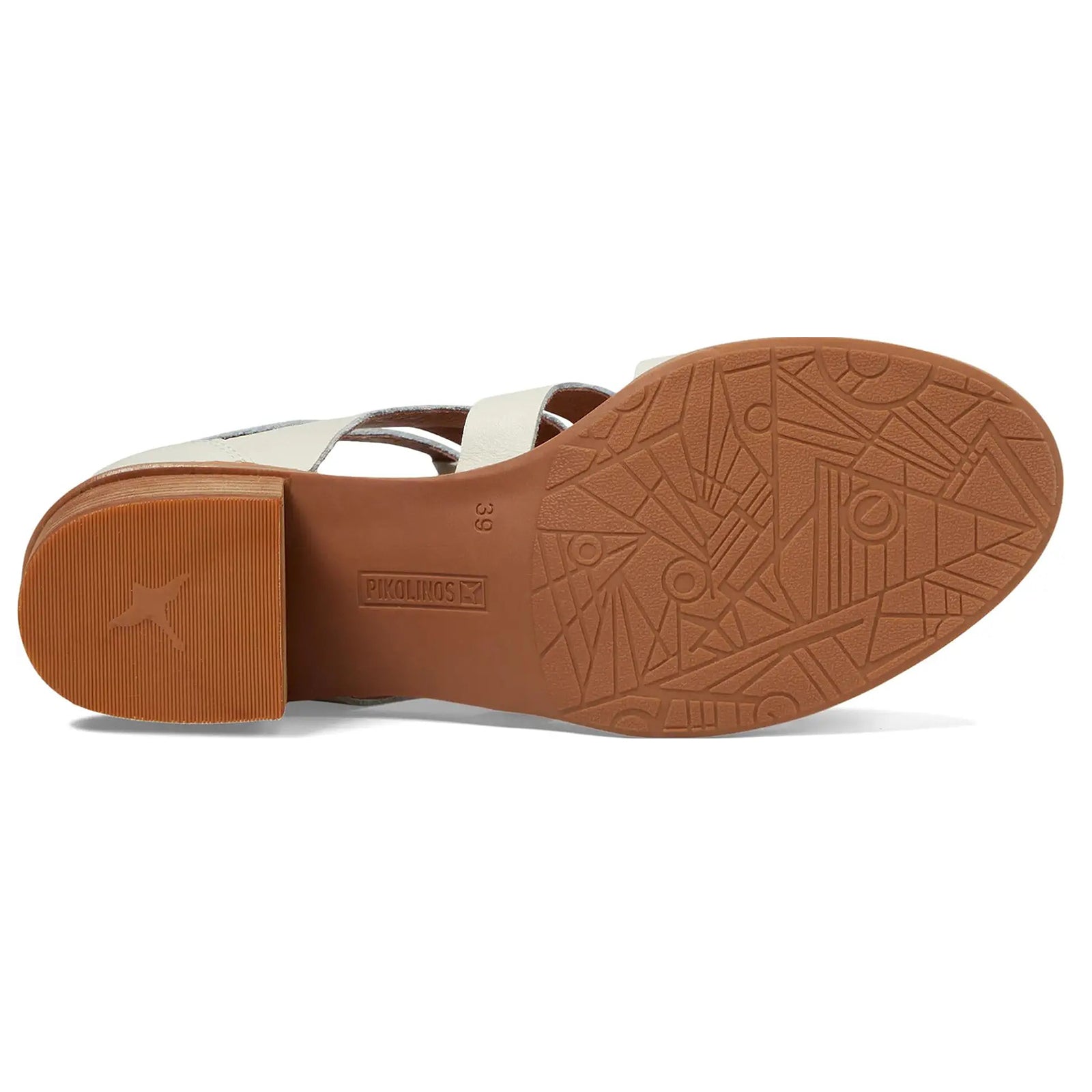 Pikolinos Blanes W3H Leather Womens Sandals#color_nata