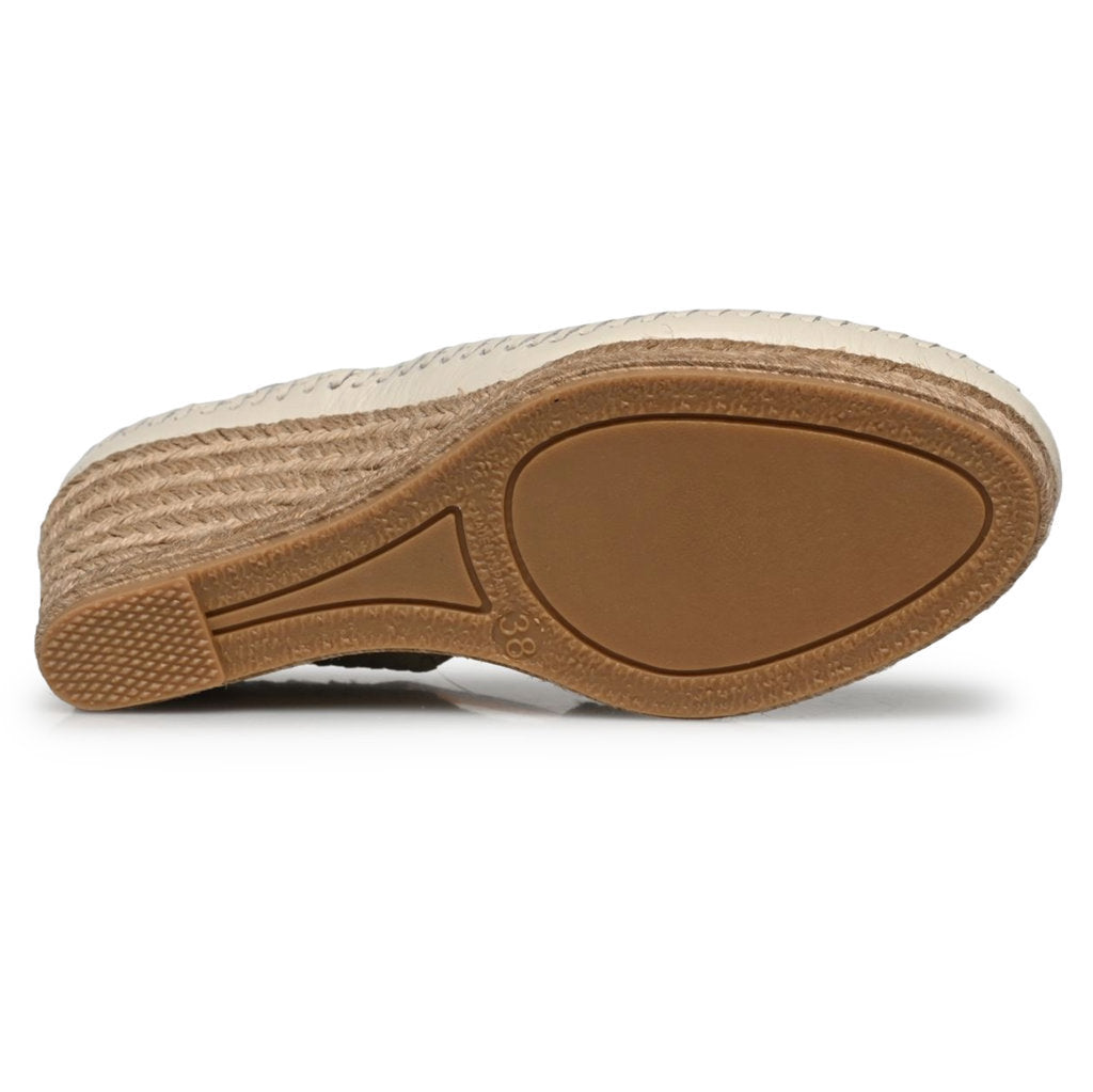 Pikolinos Vila W9Y Leather Womens Sandals#color_nata