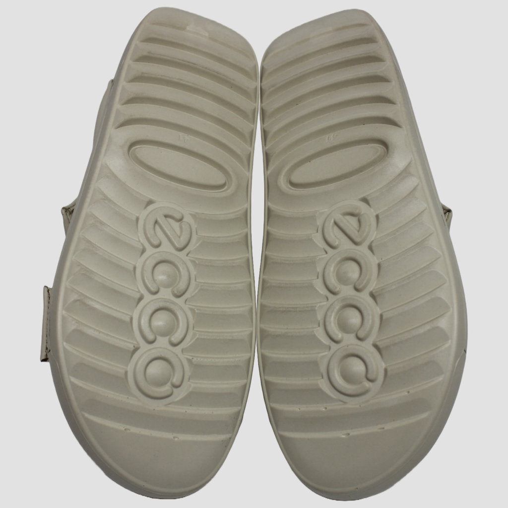 Ecco Womens Sandals Cozmo PF 206653 Casual Hook-And-Loop Slingback Leather - UK 7.5