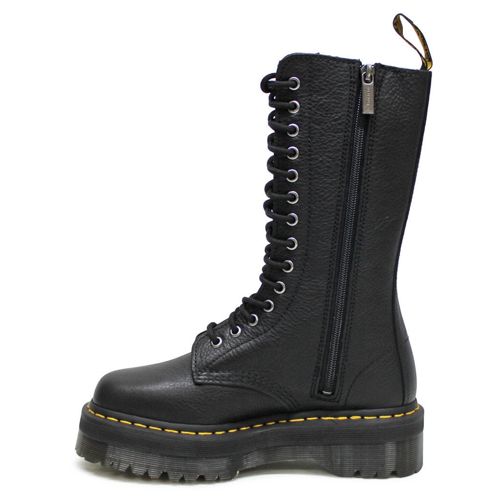 Dr. Martens 1B99 Quad Pisa Leather Unisex Boots#color_black