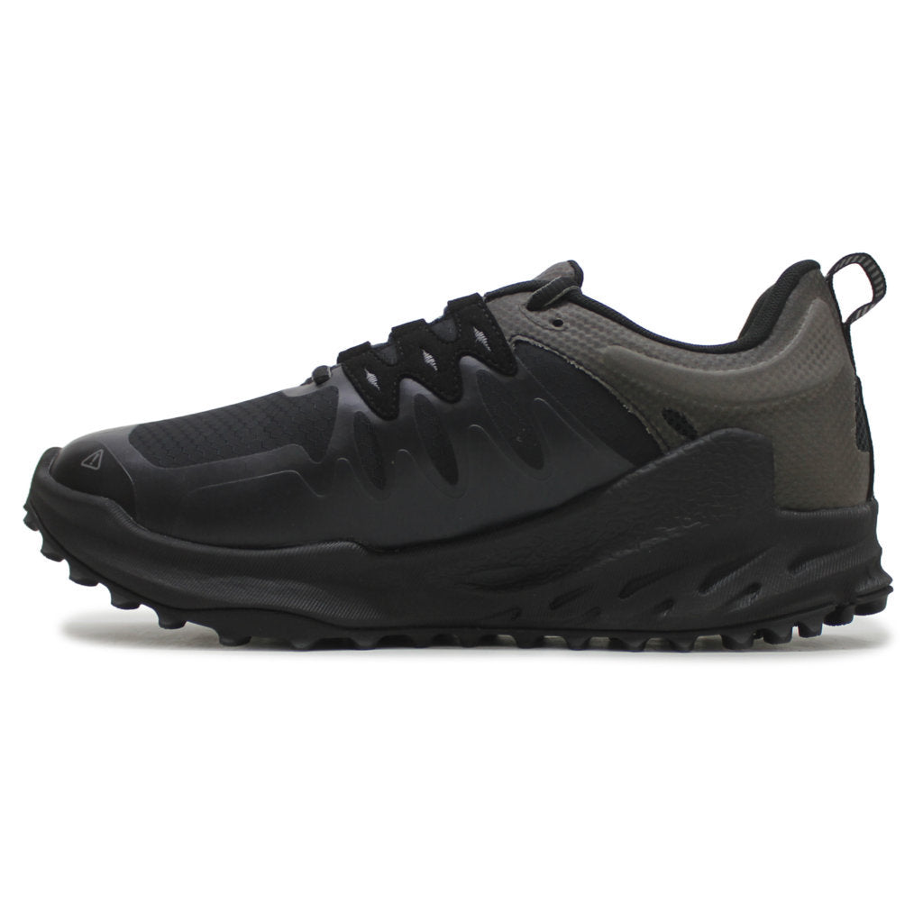 Keen Zionic WP Textile Synthetic Mens Trainers#color_black steel grey